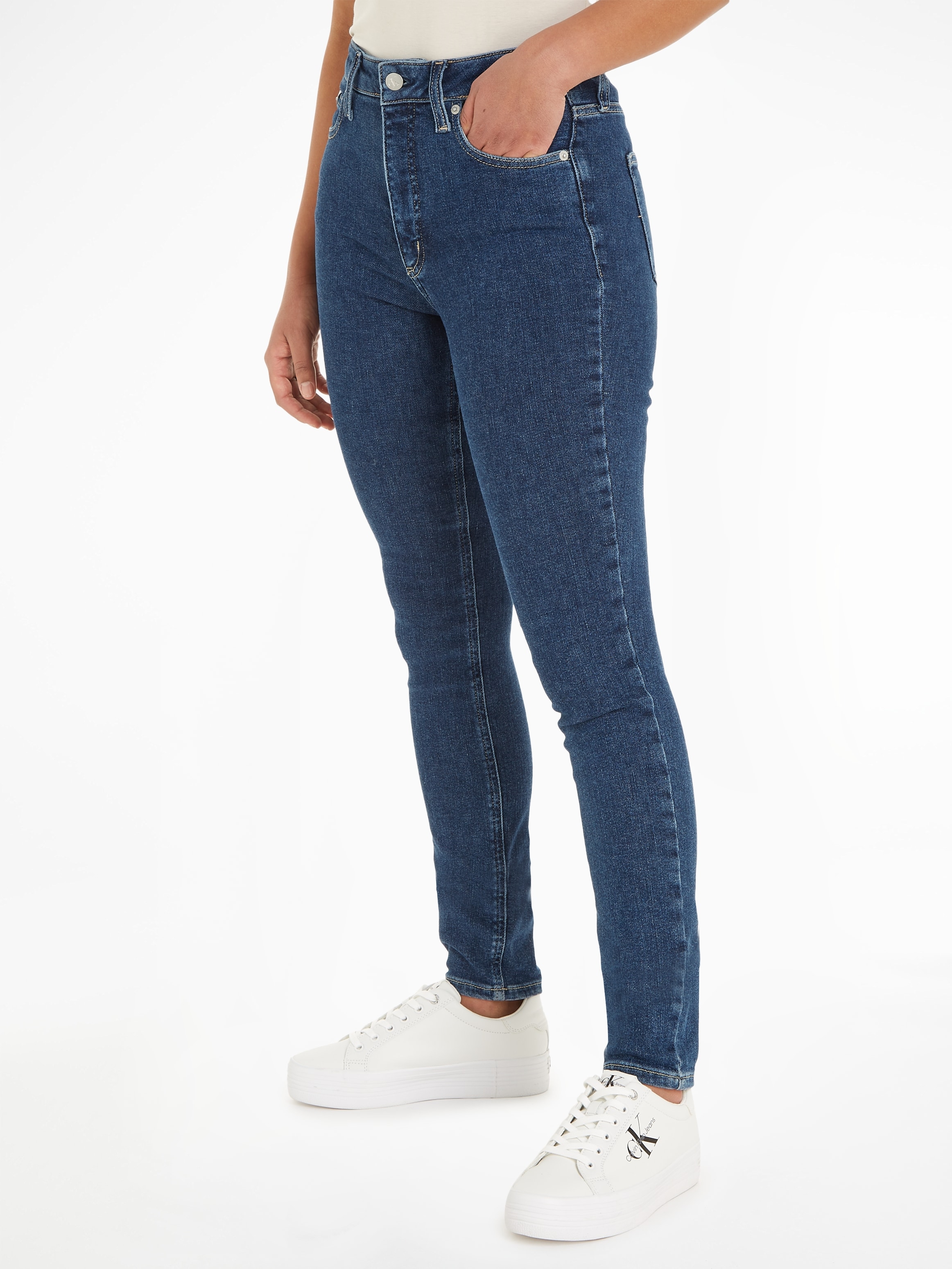 Calvin Klein Jeans Skinny-fit-Jeans »HIGH RISE SKINNY«, im 5-Pocket-Style-Calvin Klein 1
