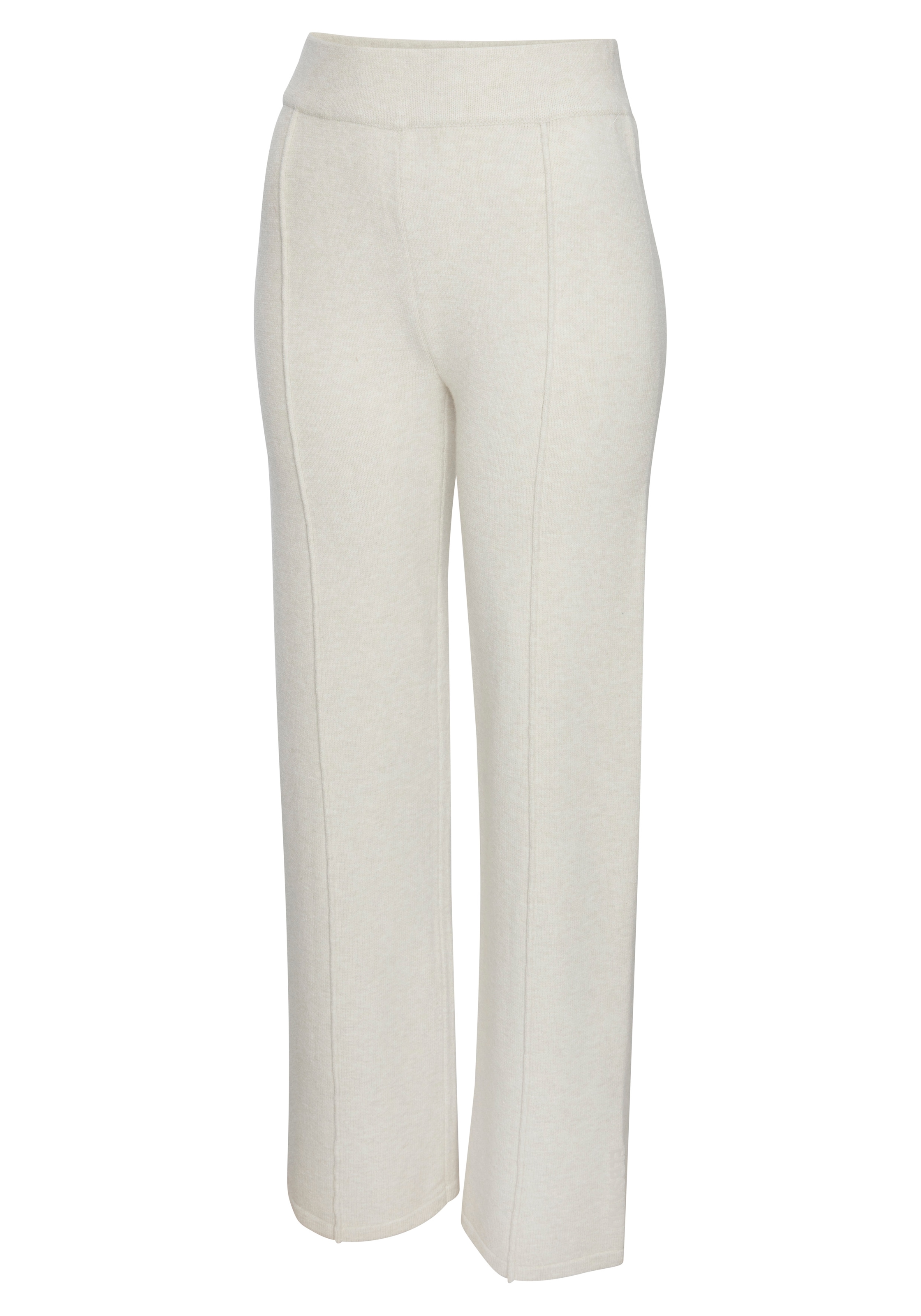 Elbsand Loungehose  hochwertiger Strick mit Logoschriftzug