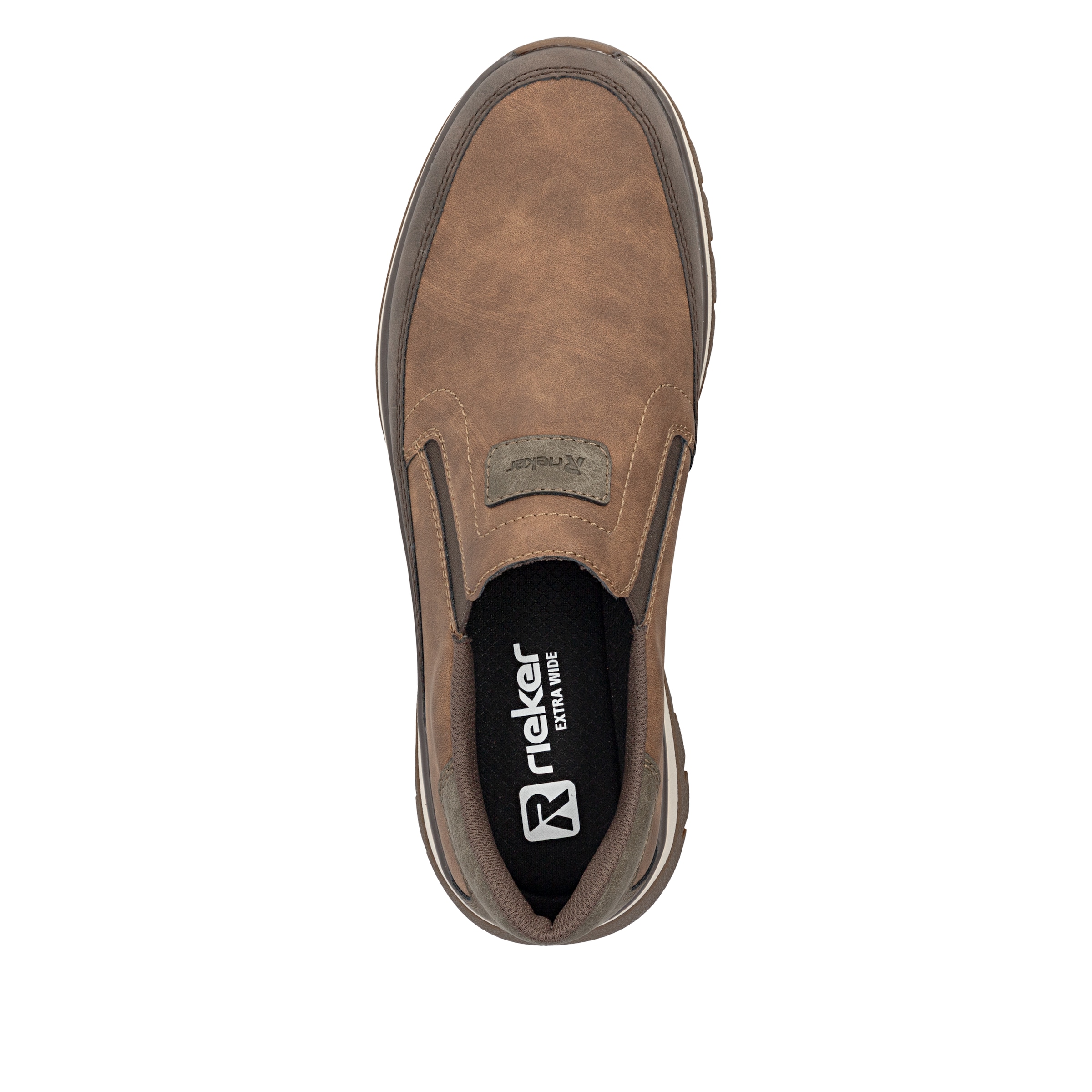 Rieker Baskets slip-on  mocassin, chaussure à enfiler, chaussure basse avec semelle intérieure douce MemoSoft
