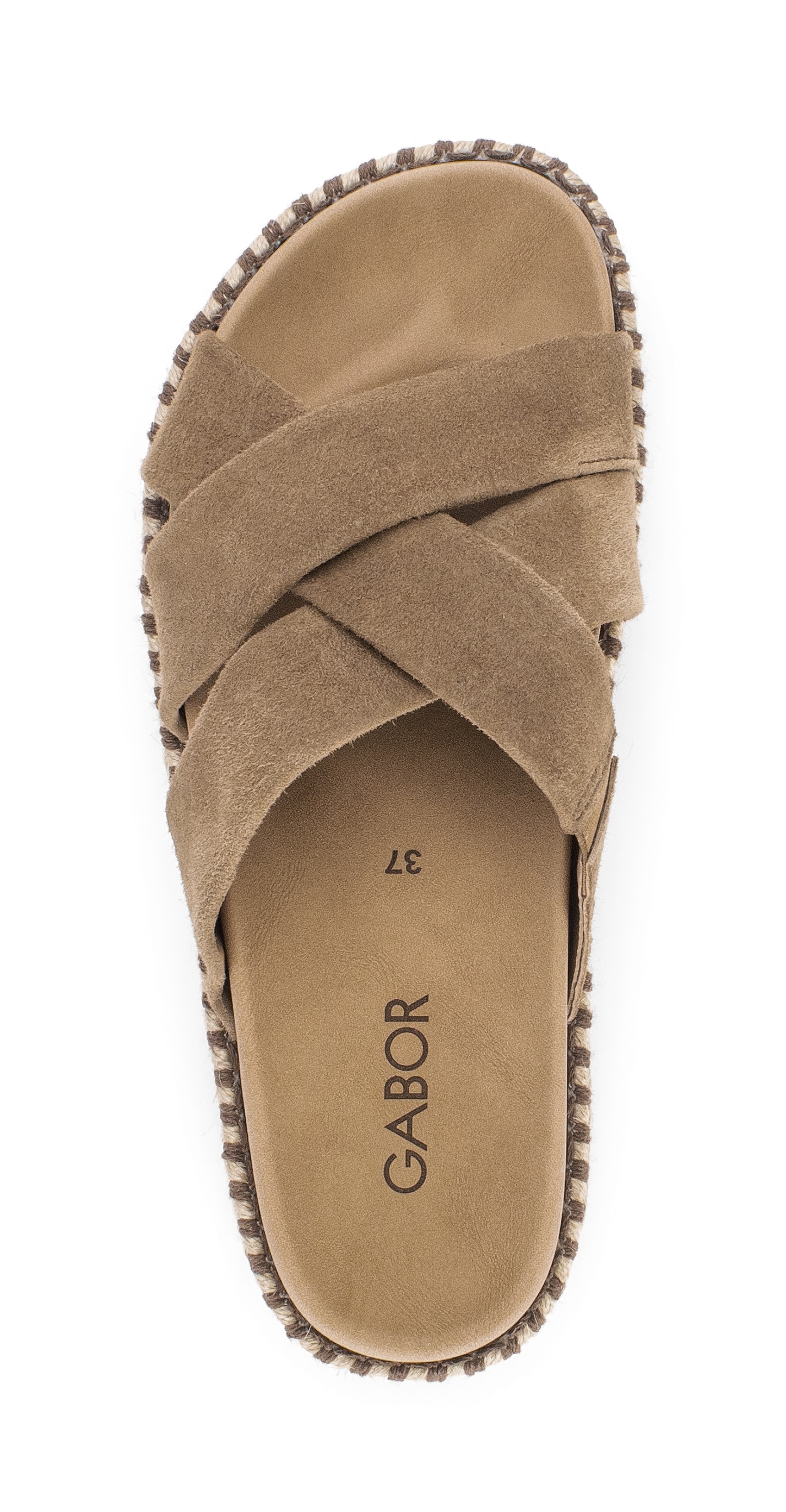 Gabor Pantolette  Plateau, Sommerschuh, Schlupfschuh in modischer Optik