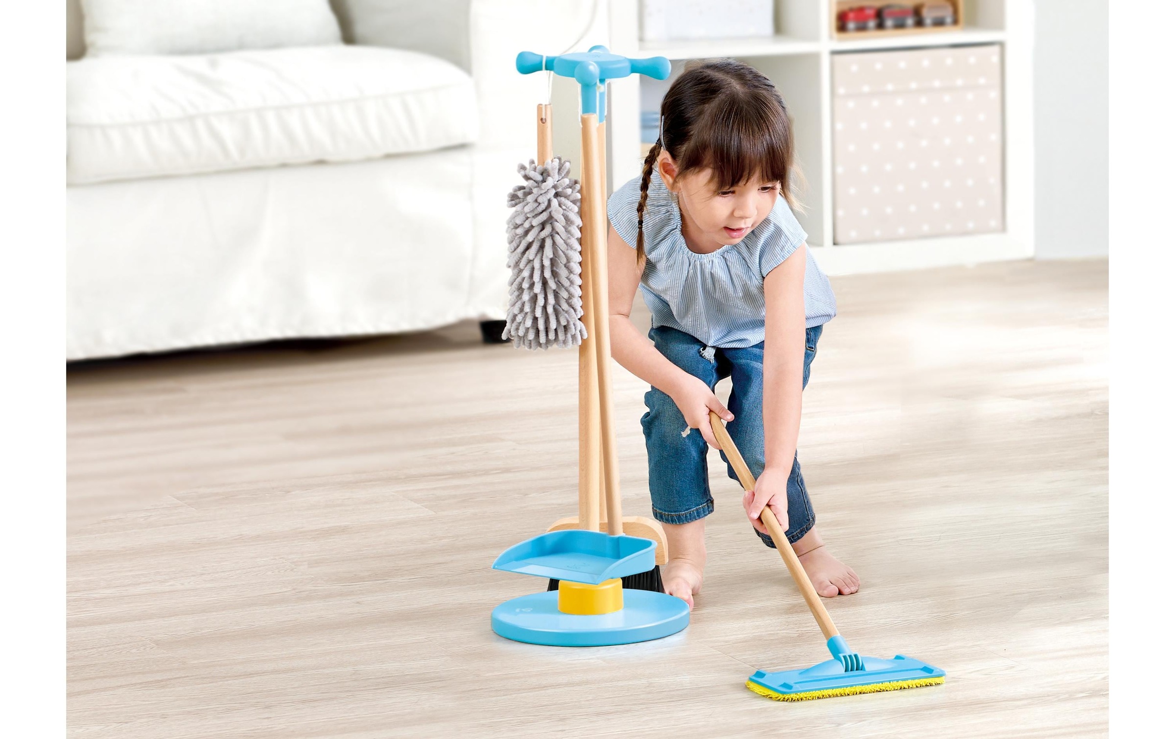 Hape Lernspielzeug »Clean Up Broom Set«