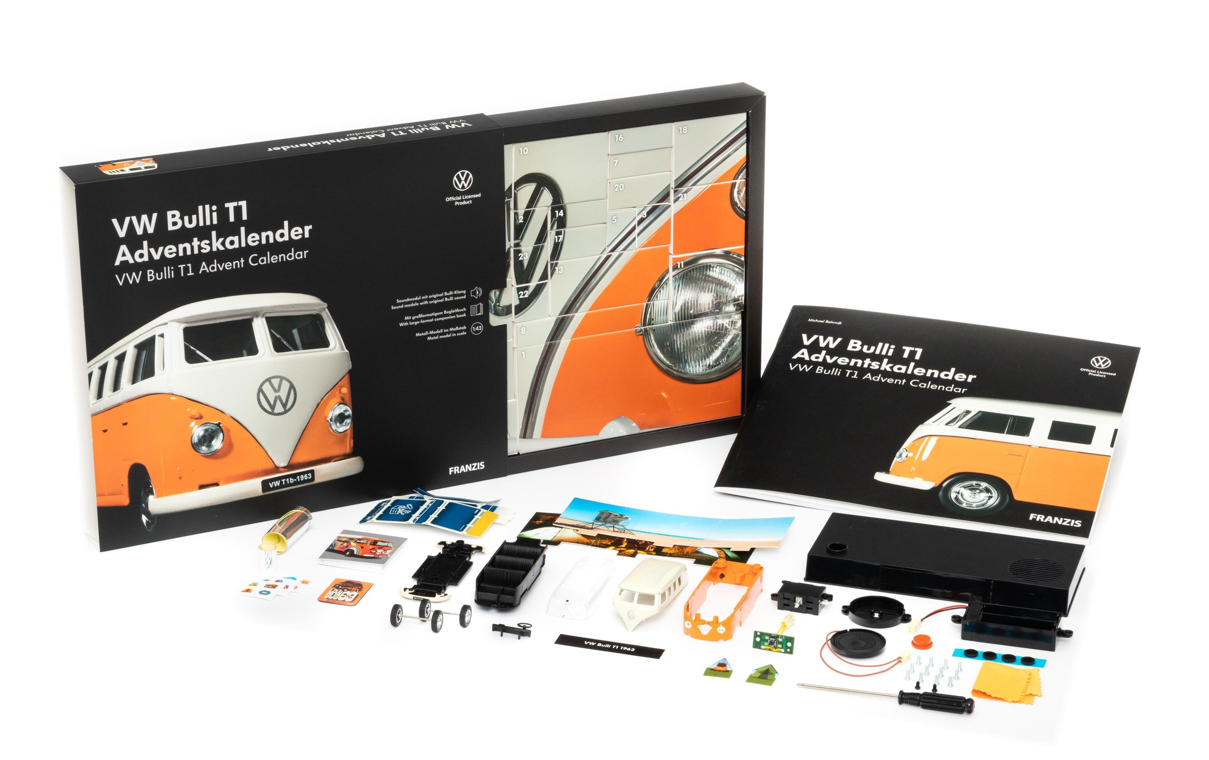Franzis Adventskalender »VW Bulli«, ab 14 Jahren