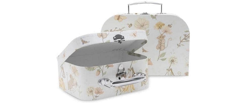 Jollein Kinderkoffer »2er Set Dreamy Mouse«, (2 St.)