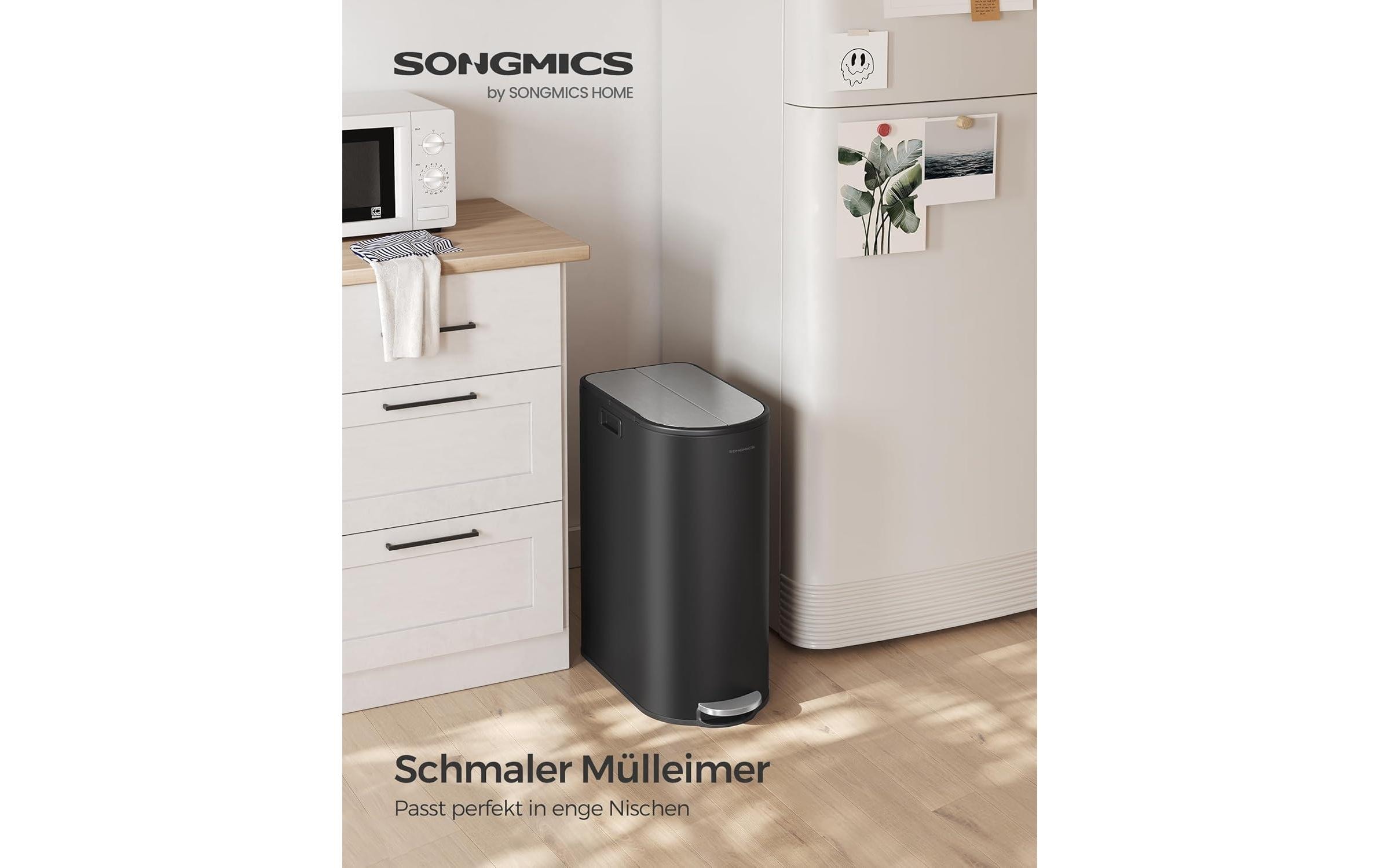 SONGMICS Poubelle »30 l«