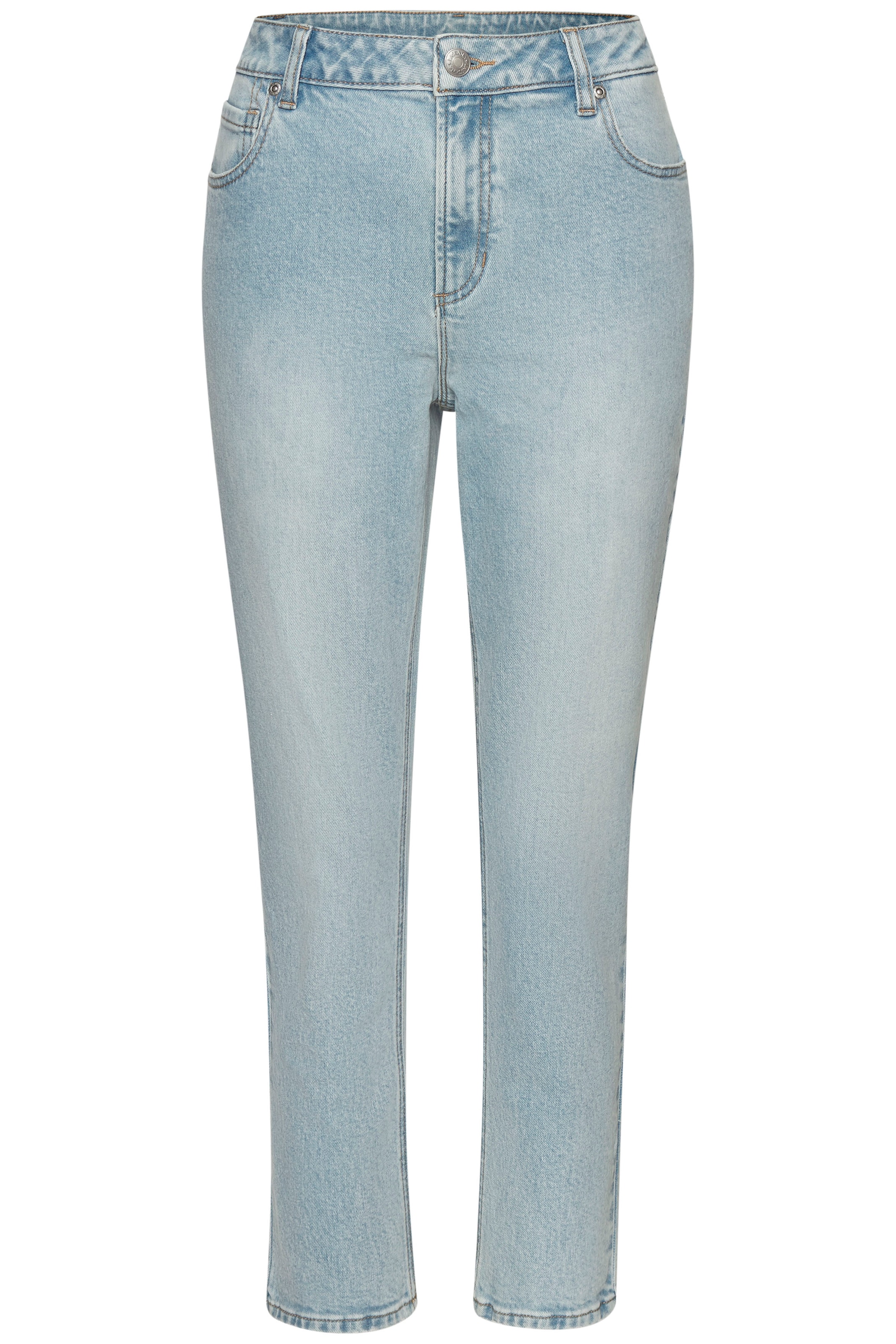 LASCANA Mom-Jeans, mit hohem Bund. elastische Denimware