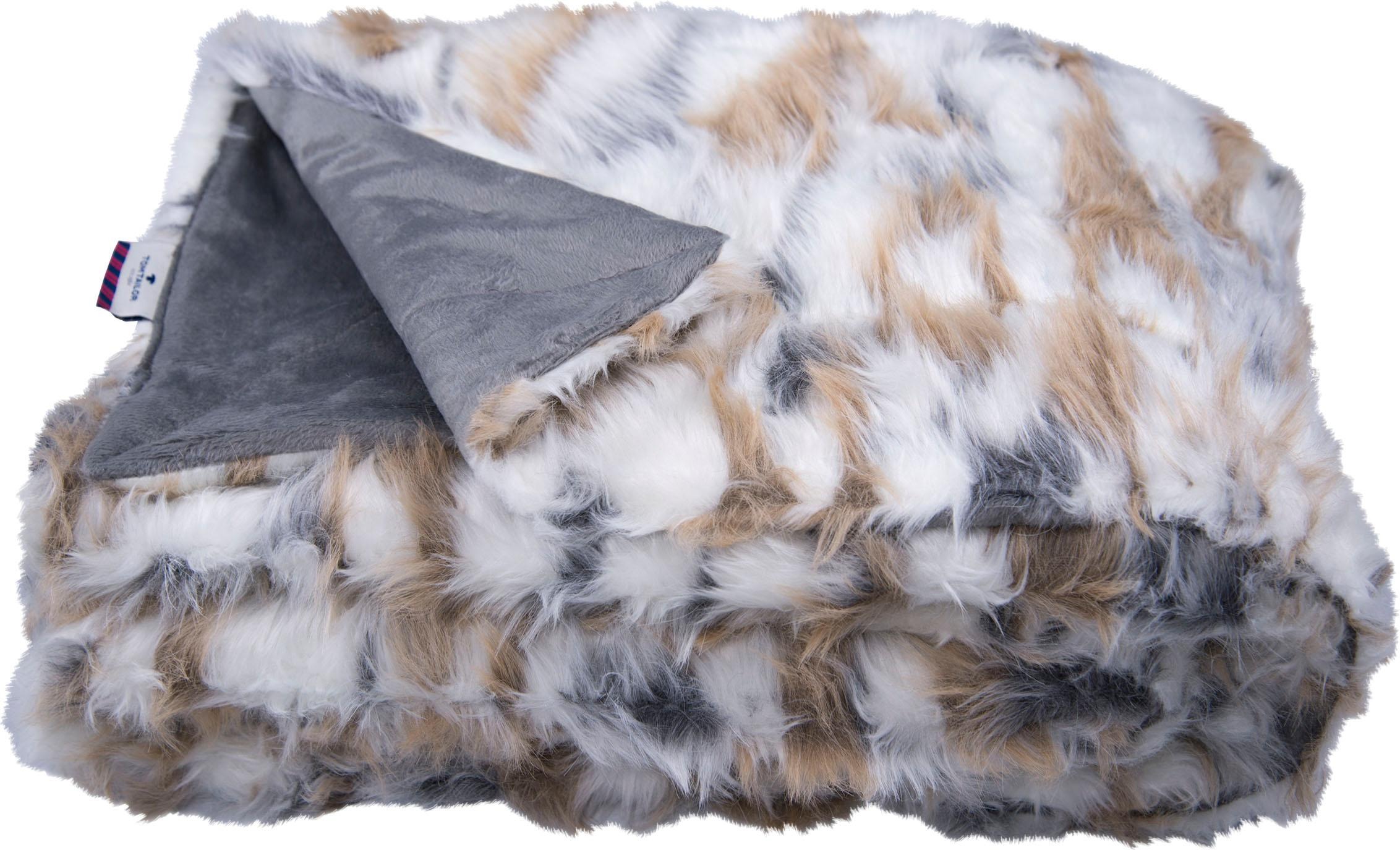 Image of TOM TAILOR Wohndecke »Cosy Fur«, in Echtfelloptik, Kuscheldecke bei Ackermann Versand Schweiz