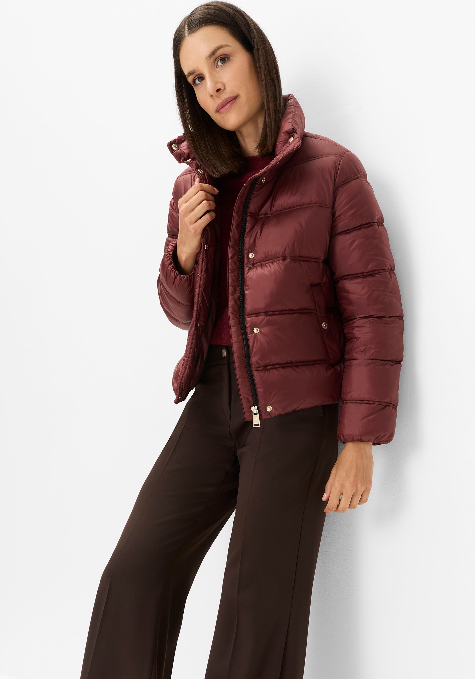 Fuchs Schmitt Steppjacke »Steppjacke« ohne Kapuze mit Eingrifftaschen an der Seite