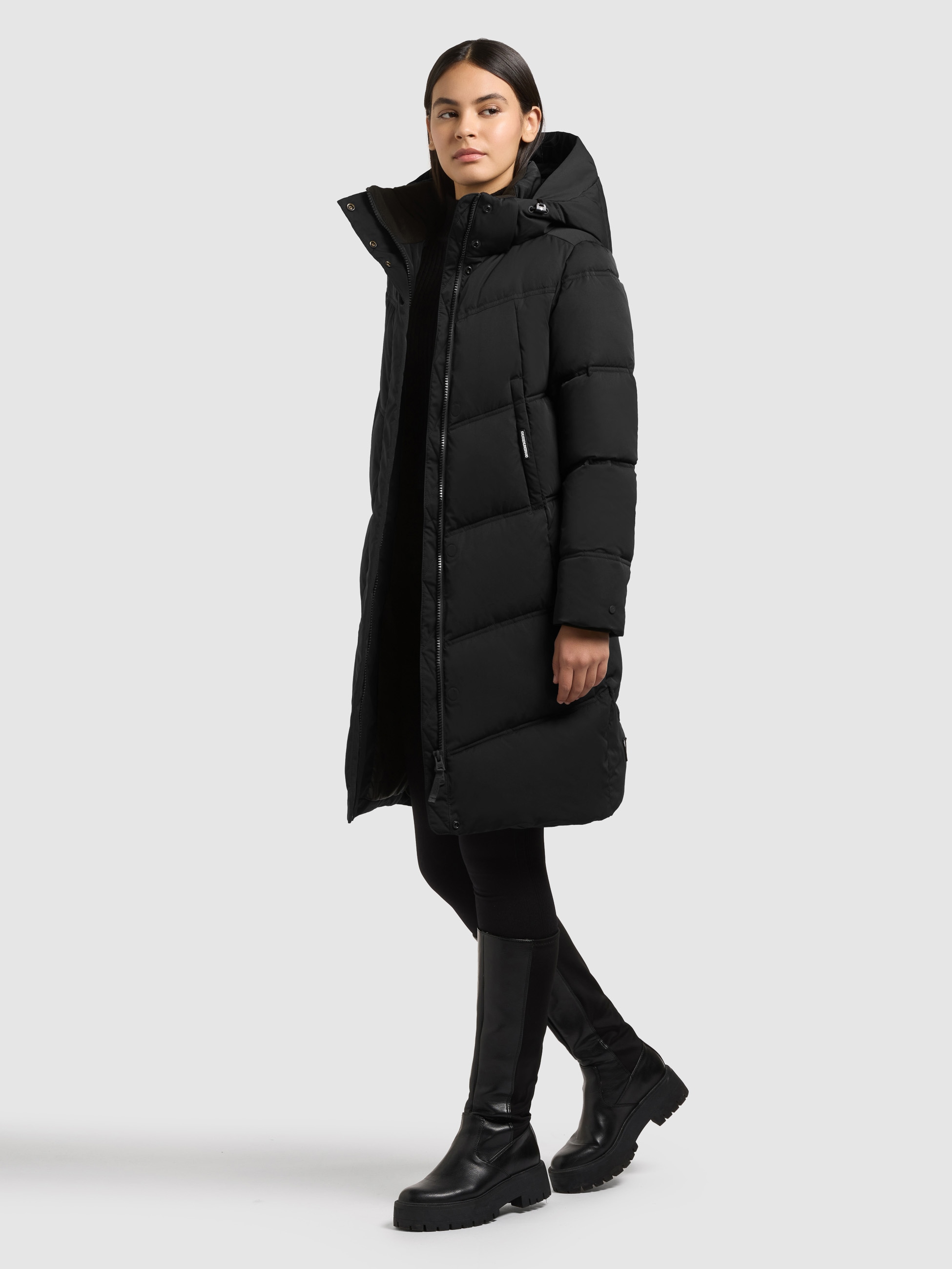 khujo Manteau matelassé »GRAYA3« Fermeture éclair bidirectionnelle