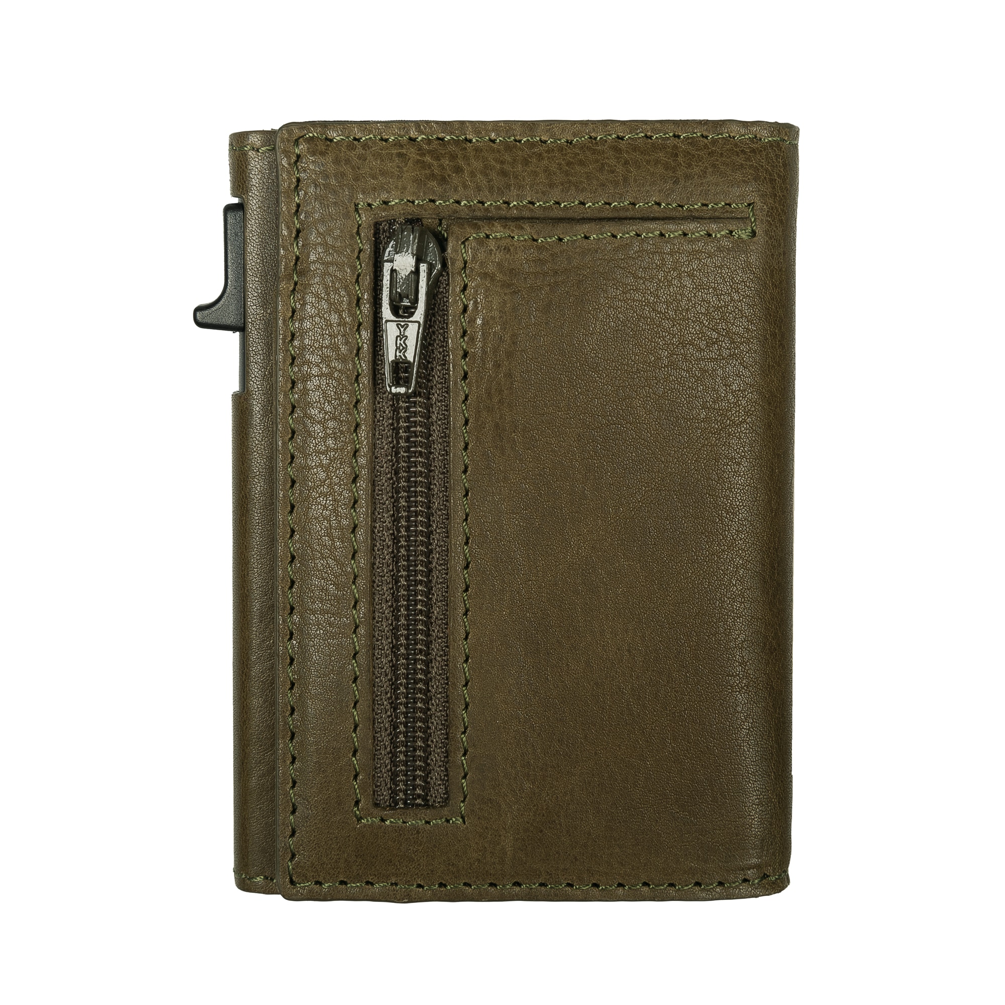 camel active Porte-cartes »Thunder« Portefeuille homme en cuir avec support cartes, fixation magnétique et protection RFID