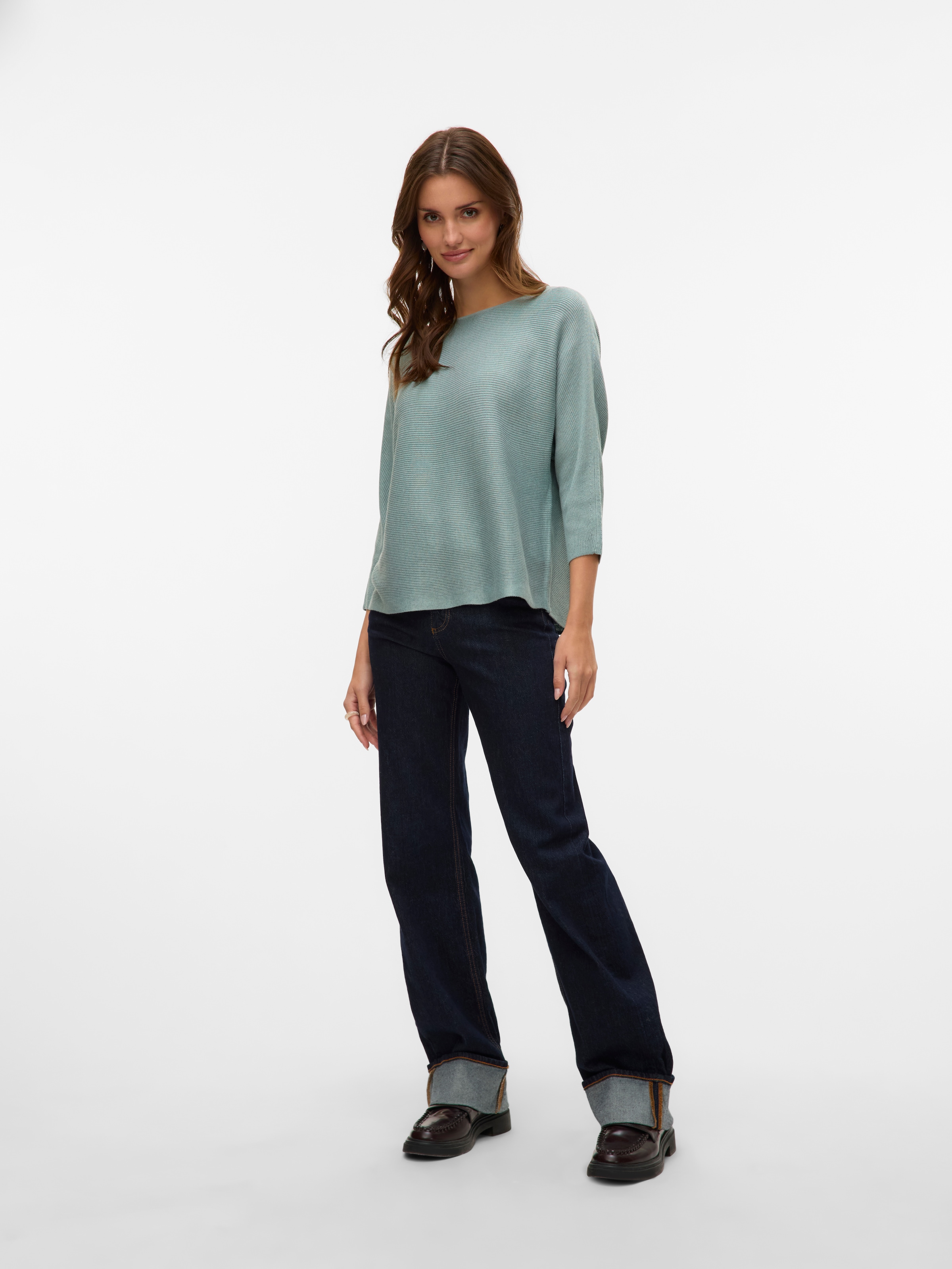 Vero Moda 3/4 Arm-Pullover »VMNORA 3/4 BOATNECK BLOUSE NOOS«