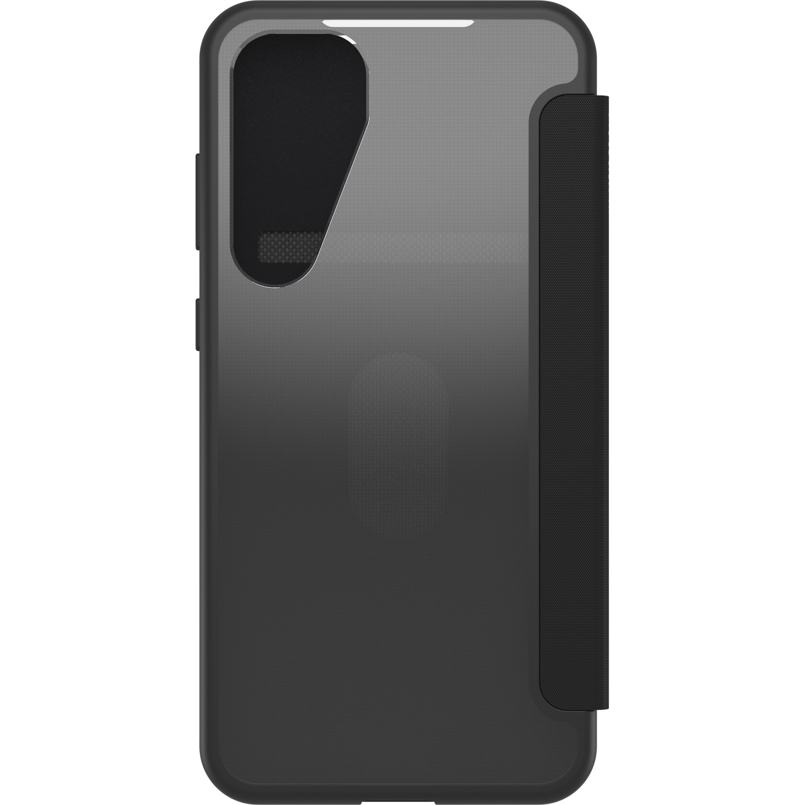 Otterbox Handyhülle »React Folio Samsung Galaxy S25+ clear/black« Backcover, Schutzhülle, Handyschutzhülle, Case, Schutzcase, stossfest