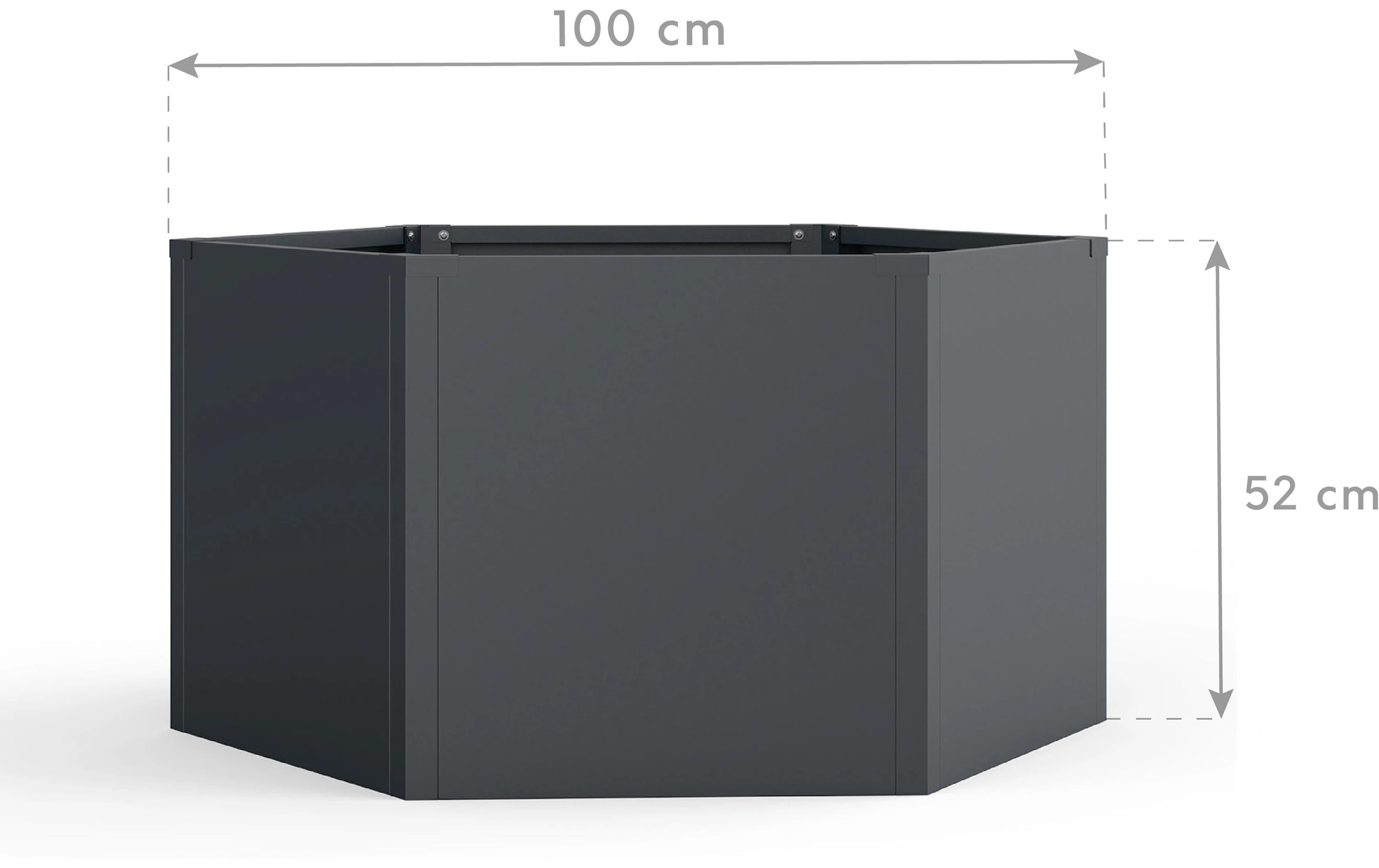 WESTMANN Hochbeet »Varia 52« BxTxH: 100x100x52 cm