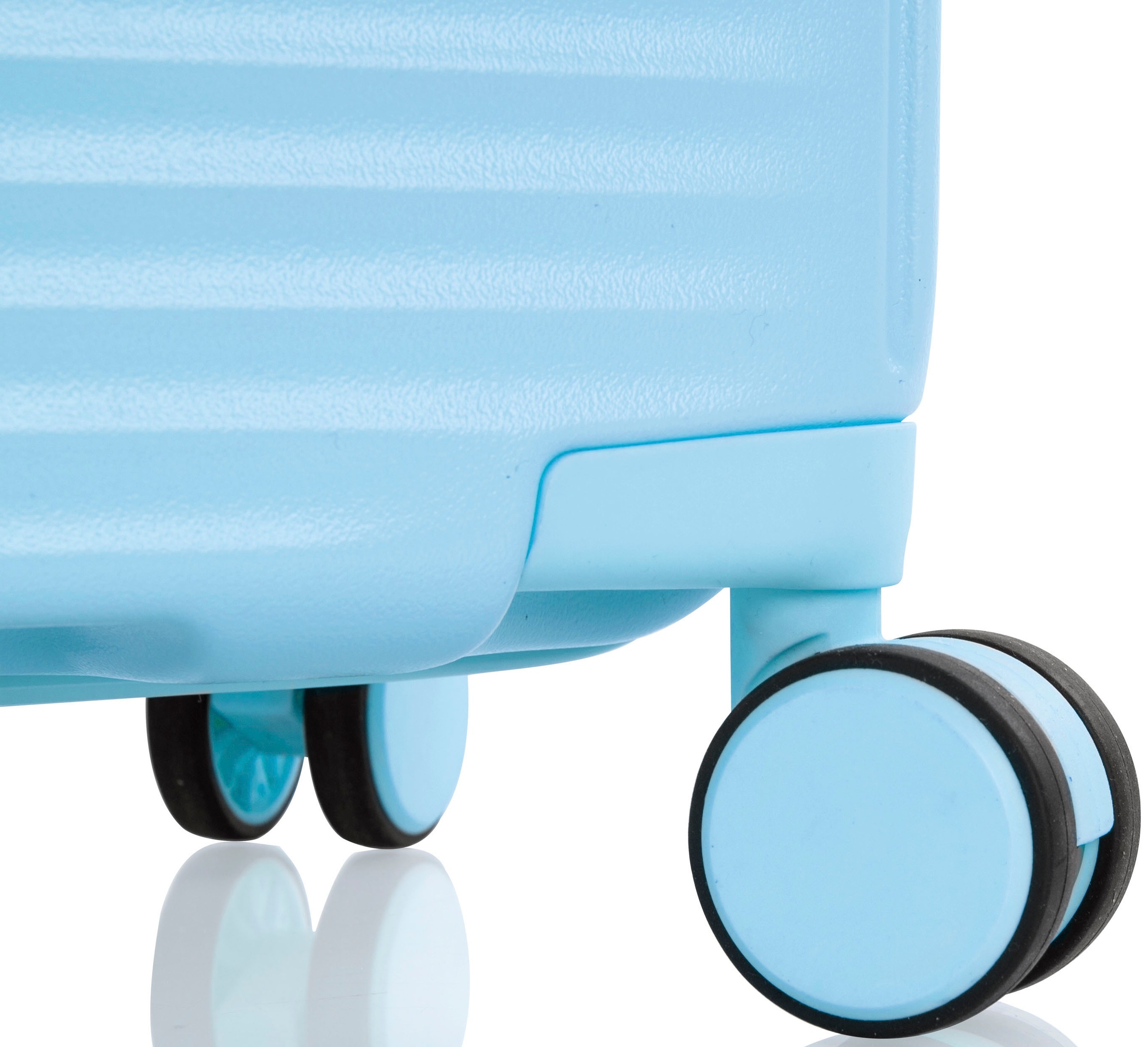 Heys Hartschalen-Trolley »Pastel, in verschiedenen Farben und Grössen«, 4 Rollen, Heys x Joachim Llambi Handgepäck-Koffer TSA Schloss Volumenerweiterung