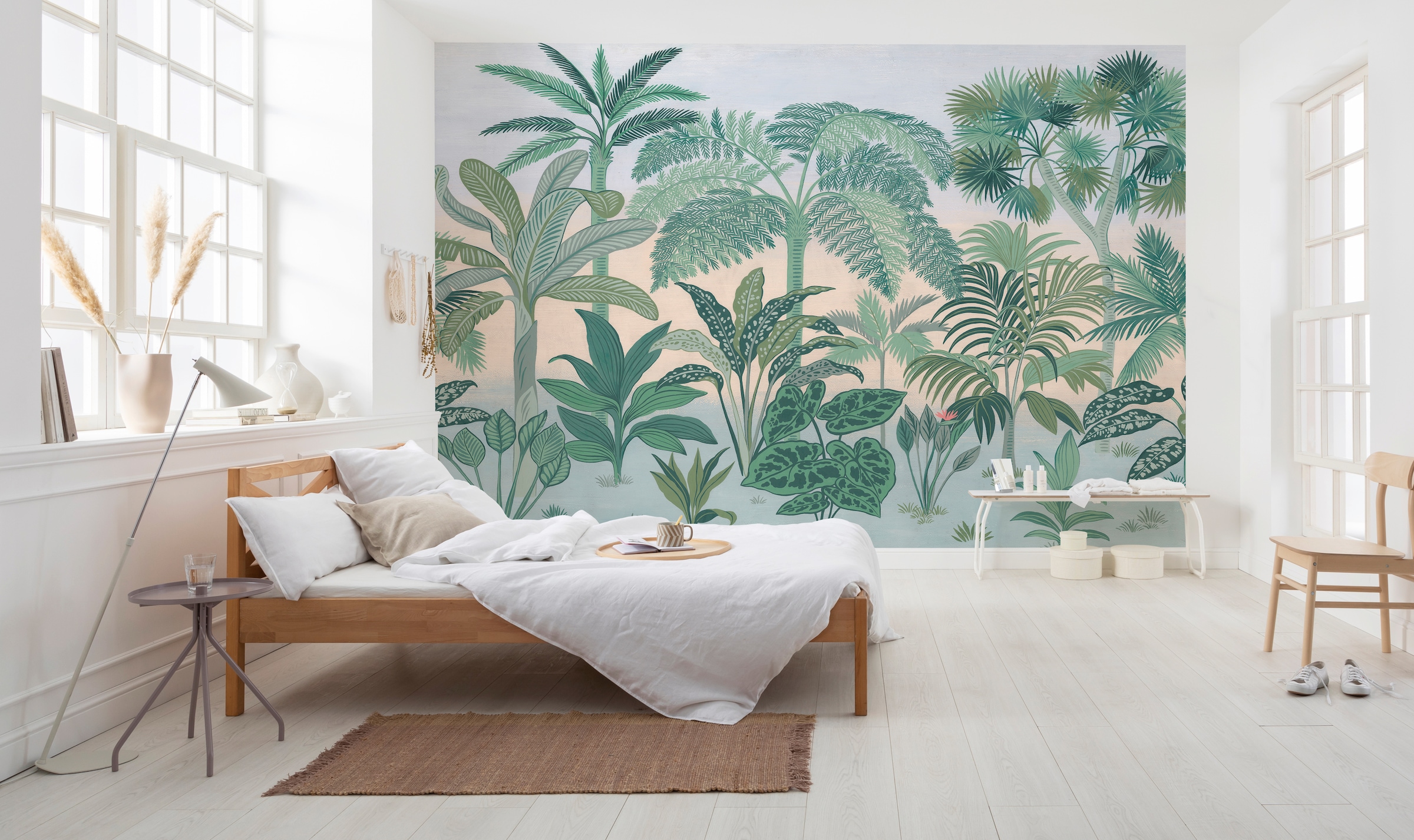 Komar Fototapete »Jungara - Grösse 368 x 254 cm«, bedruckt, Wohnzimmer, Schlafzimmer