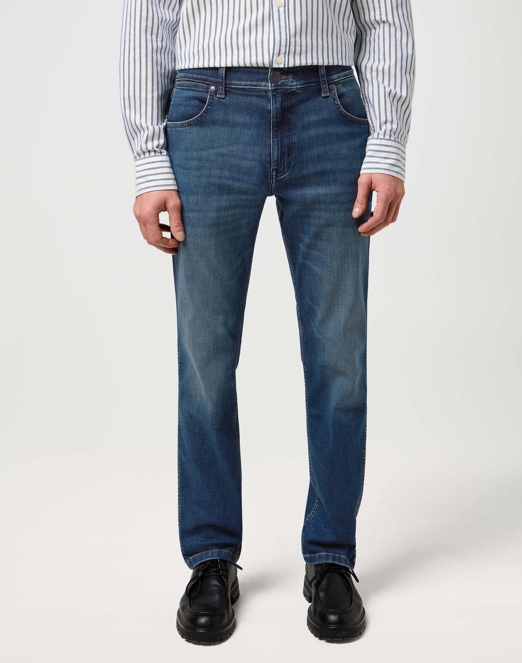 Image of Wrangler Straight-Jeans "WRANGLER Jeans Greensboro"