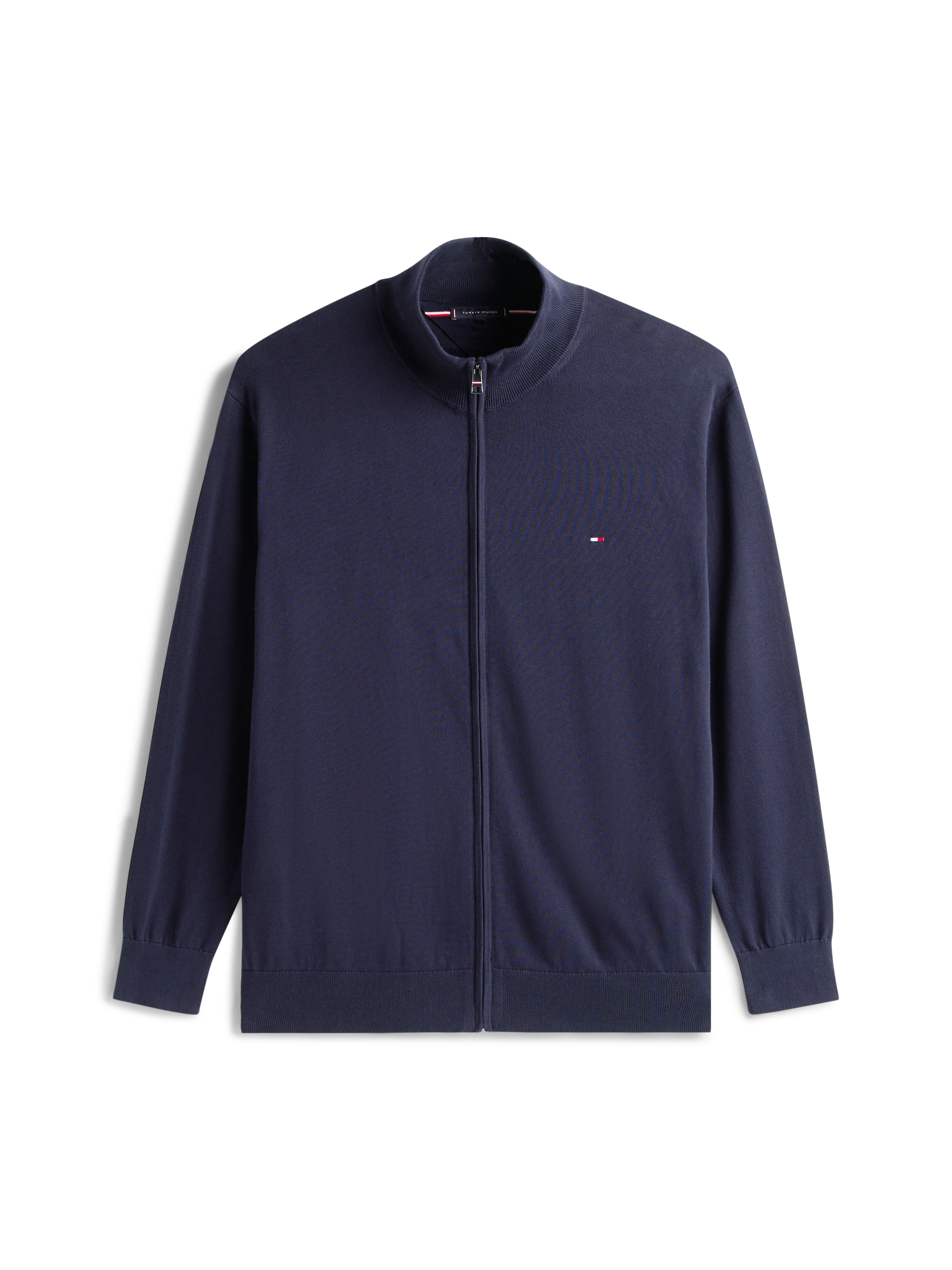 Tommy Hilfiger Big & Tall Strickjacke »BT-ESSENTIAL COTTON ZIP THRU-B«, Grossen Grössen