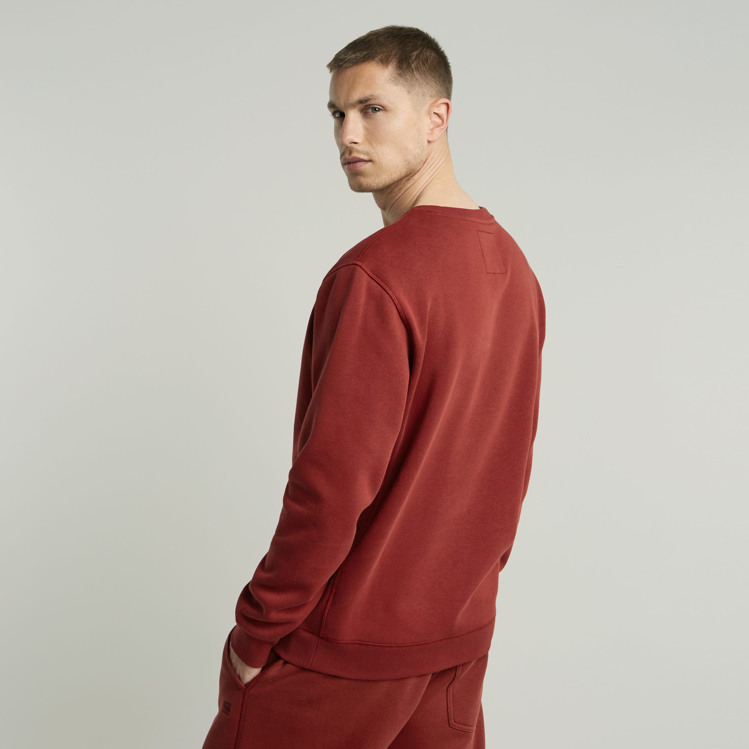 G-STAR Sweatshirt »Premium Core Pacior Sweat«, mit Ripp-Seiteneinsätzen