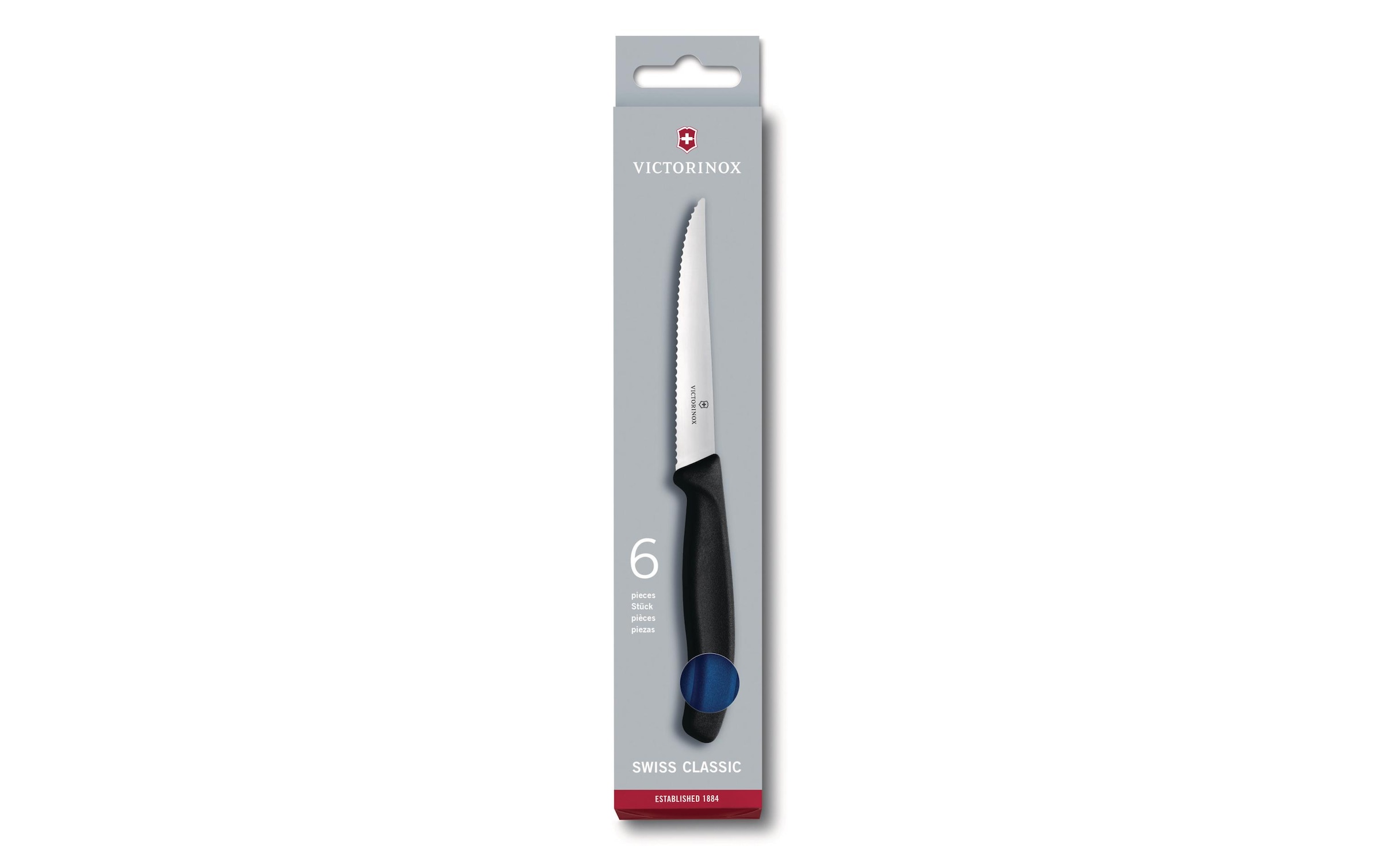 Steakmesser »Blau«, (Set, 6 tlg.)