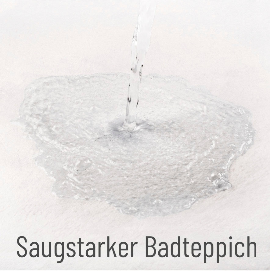 Sanilo Badematte »mit Motiv, viele schöne Badteppiche zur Auswahl« Höhe 15 mm rutschhemmend beschichtet schnell trocknend waschbar, sehr weich, hochwertig & modern, verschiedene Grössen