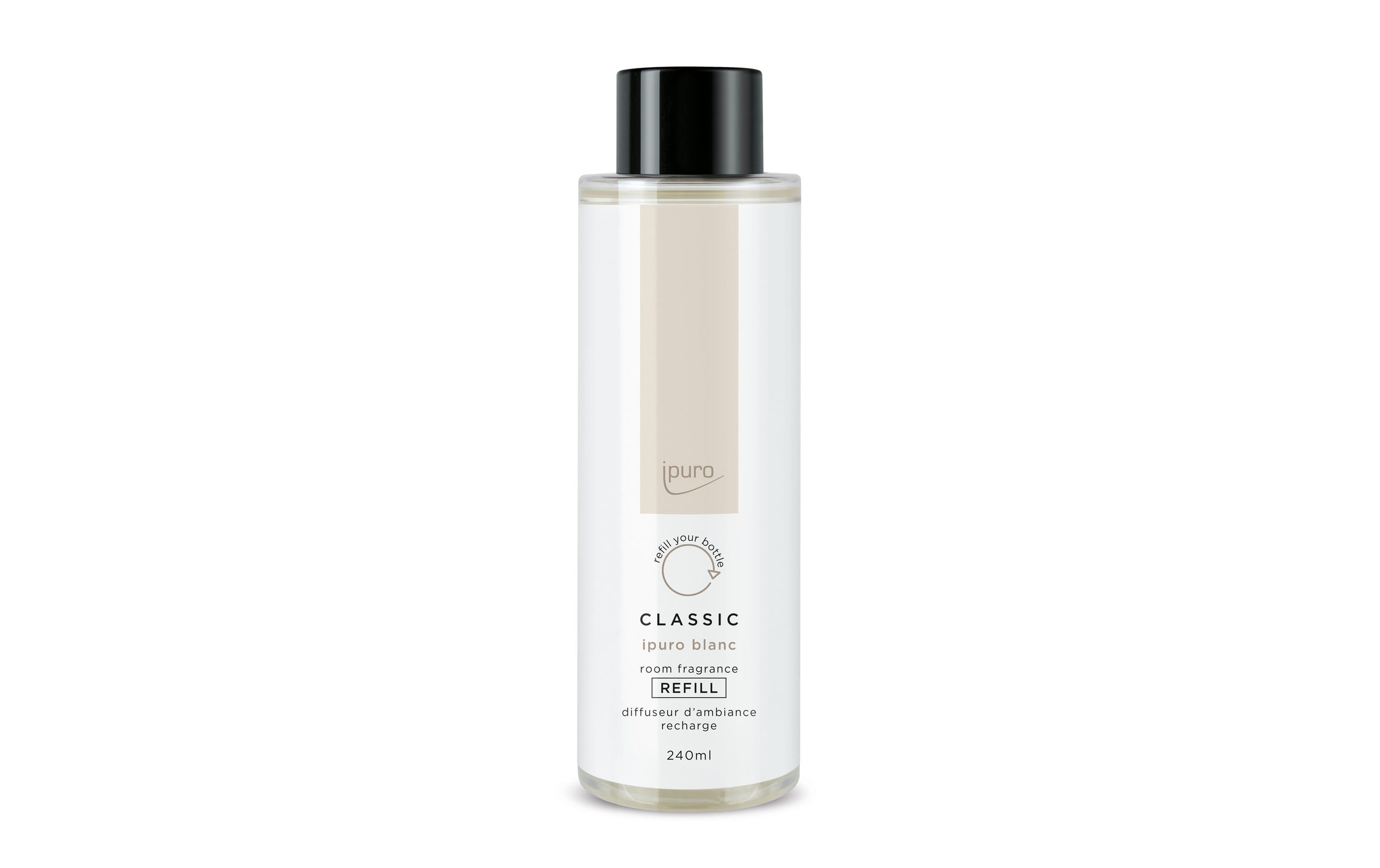 IPURO Raumduft-Nachfüllflasche »blanc 240 ml«