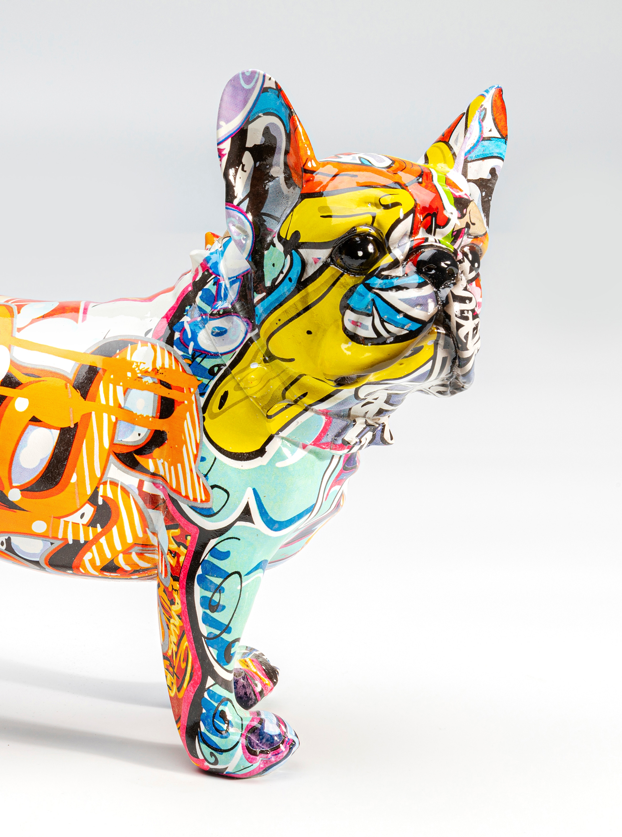 Kare Design Figurine de décoration »Deko Figur Graffiti Dog«