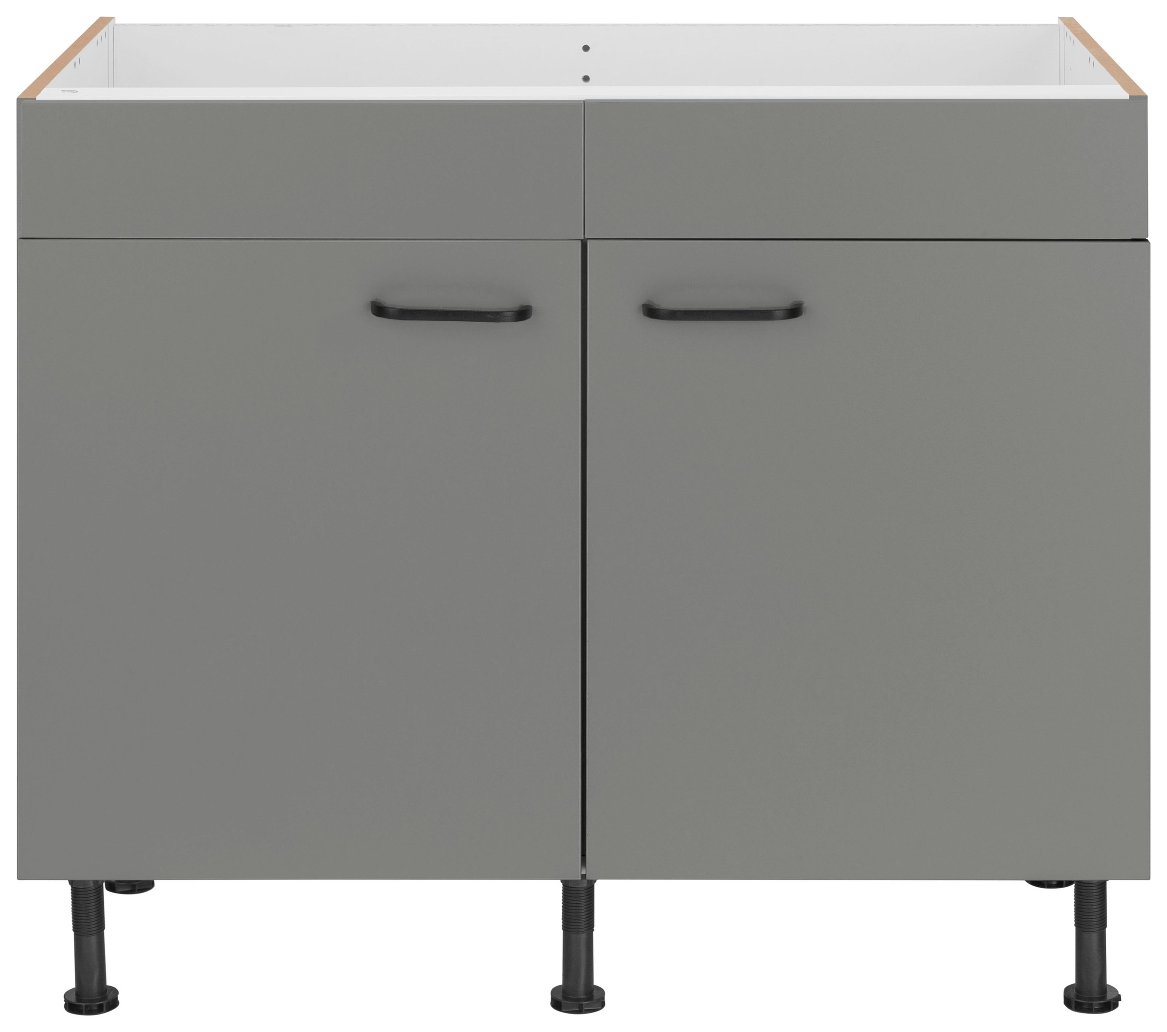 OPTIFIT Spülenschrank »Elga«, mit Soft-Close-Funktion, höhenverstellbaren Füssen, Breite 100 cm