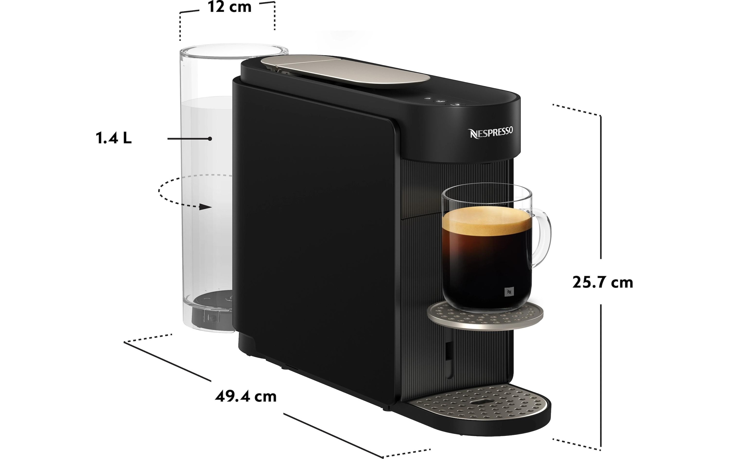 Krups Kapselmaschine »Nespresso Vertuo Up«
