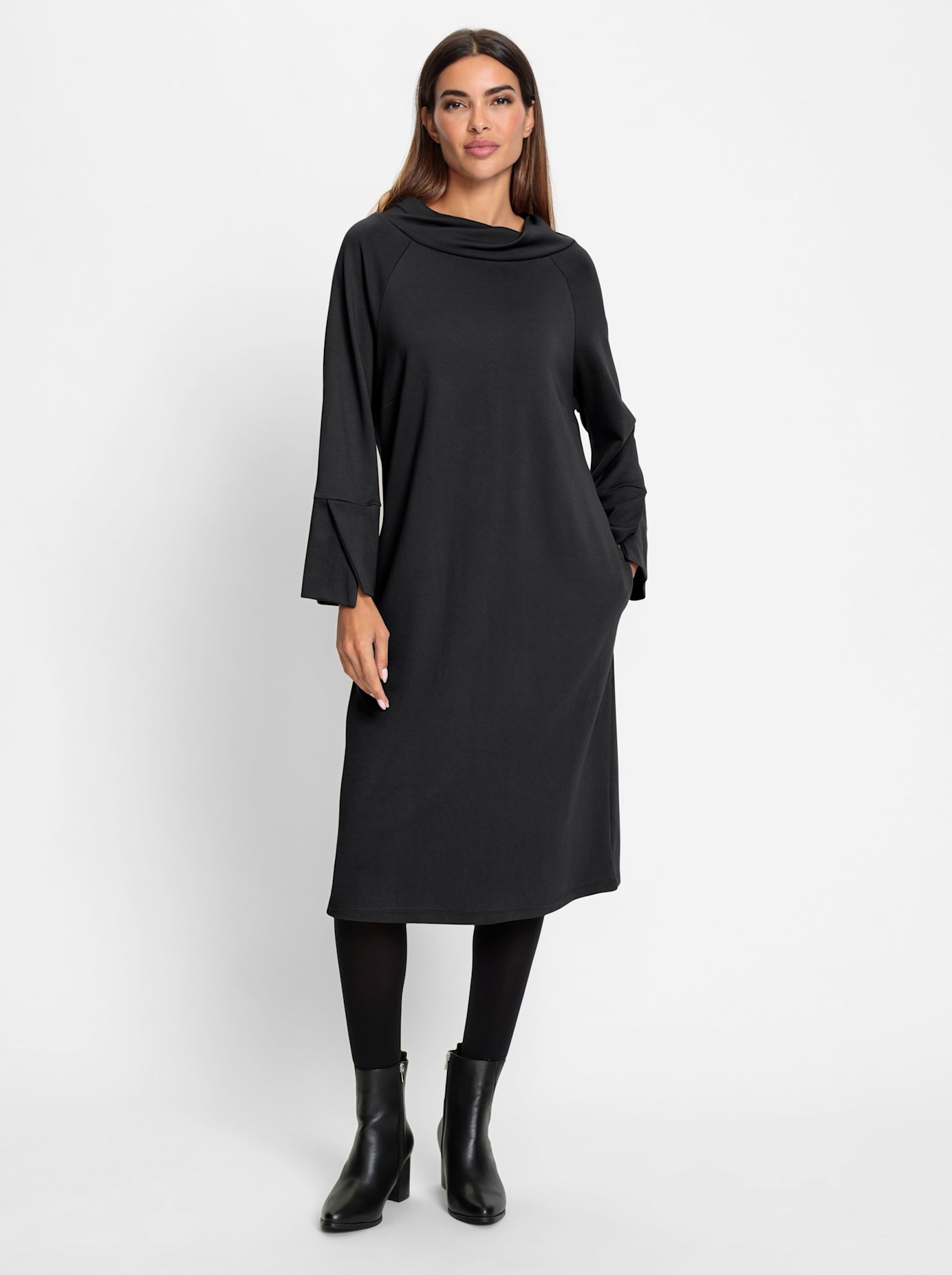 Image of heine Jerseykleid "Jersey-Kleid" Nahttasche