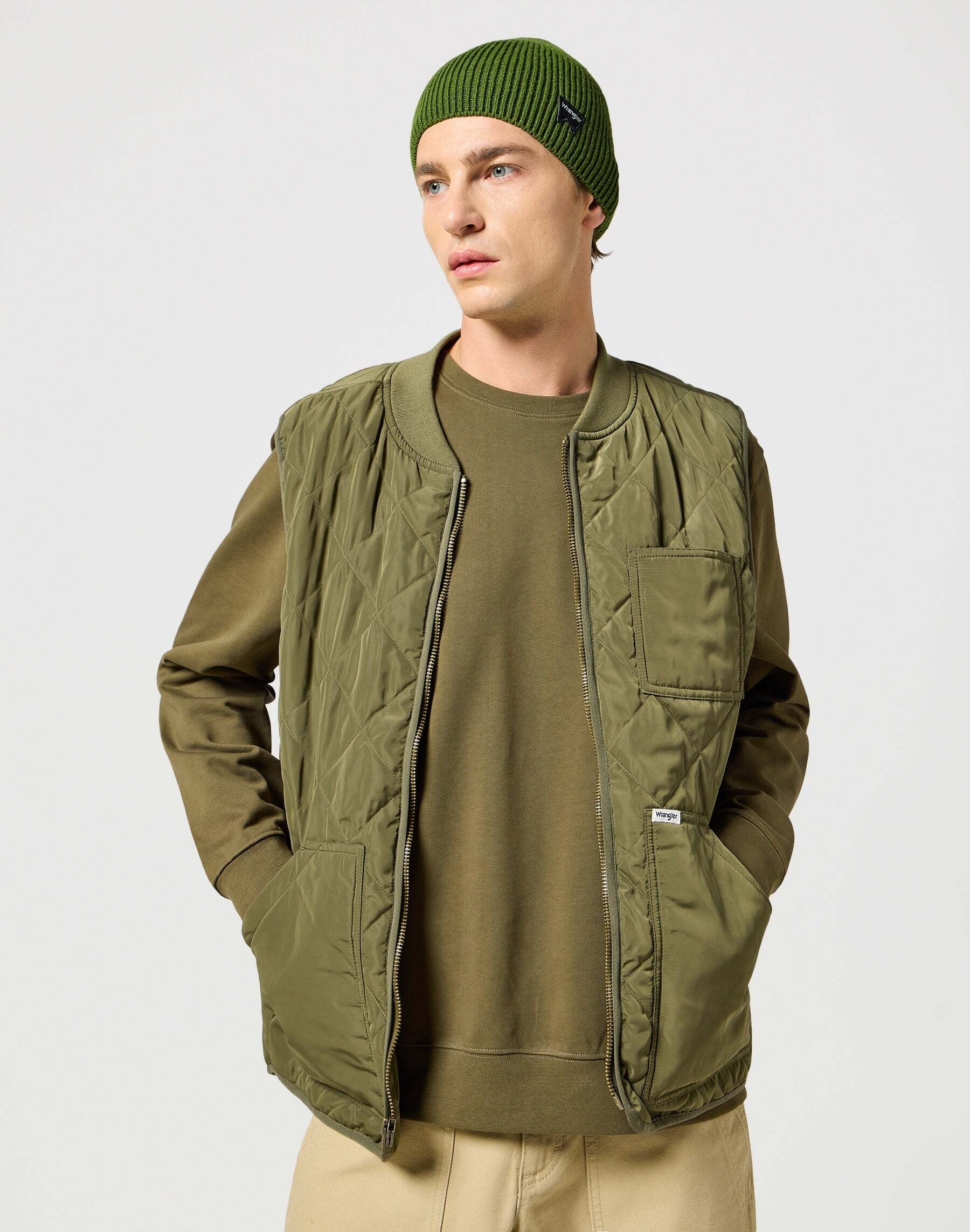 Wrangler Bonnet tricoté »WRANGLER Mütze Easy Beanie«