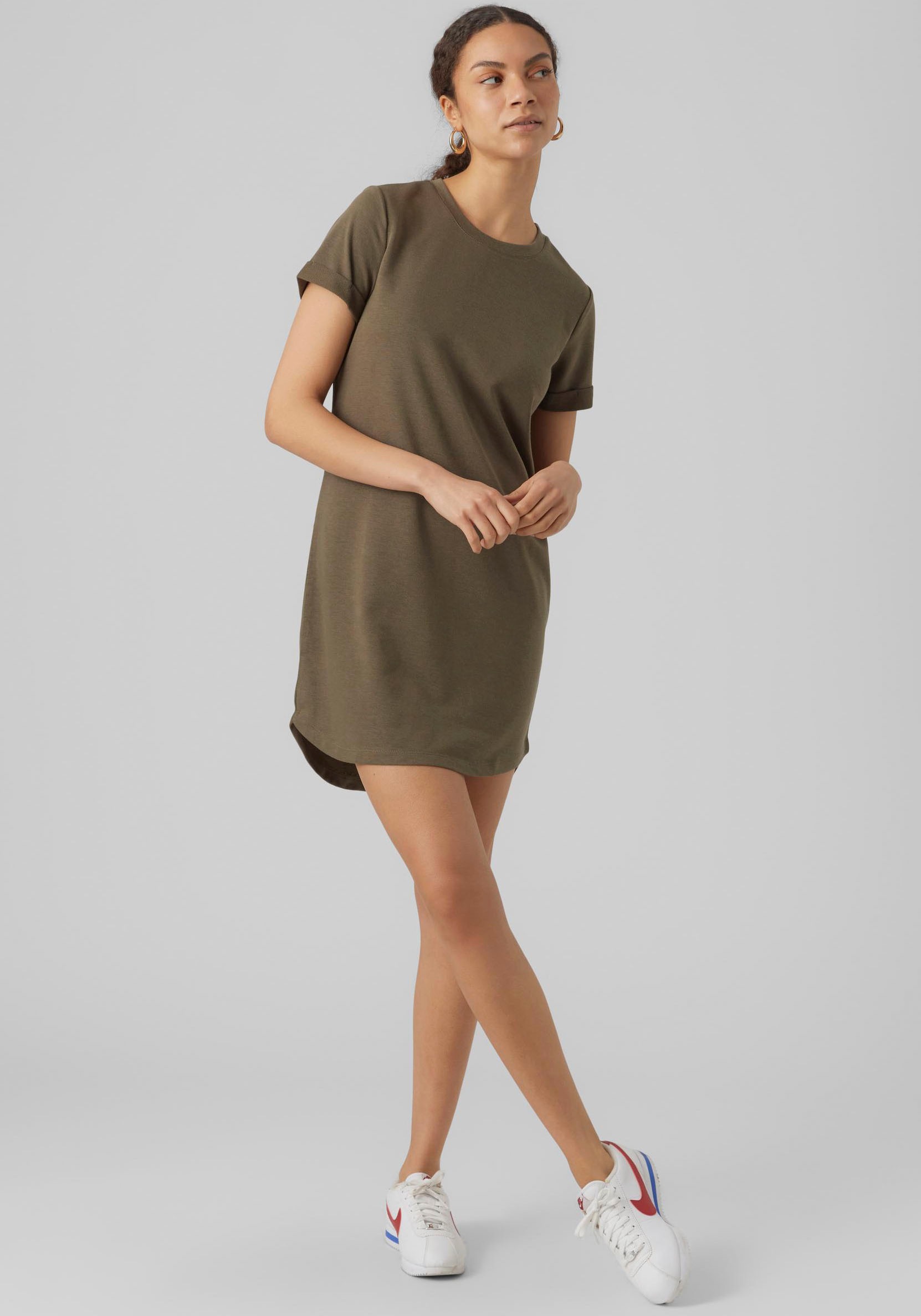 Vero Moda Jerseykleid »VMSASHAMILLA SS SWEAT DRESS NOOS« Sommerkleid,
