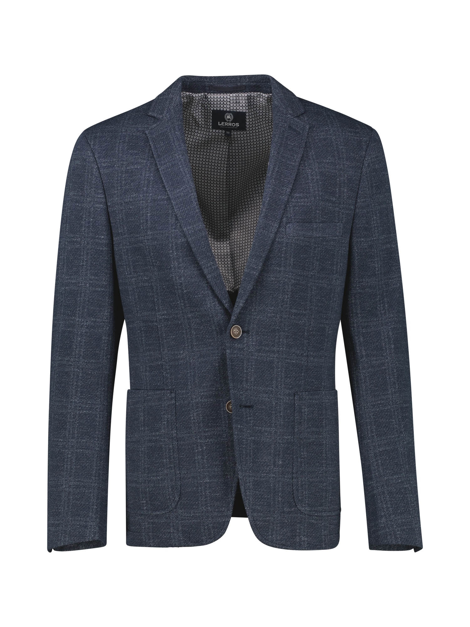 LERROS Veste en jersey »Herren Jerseyblazer, kariert«