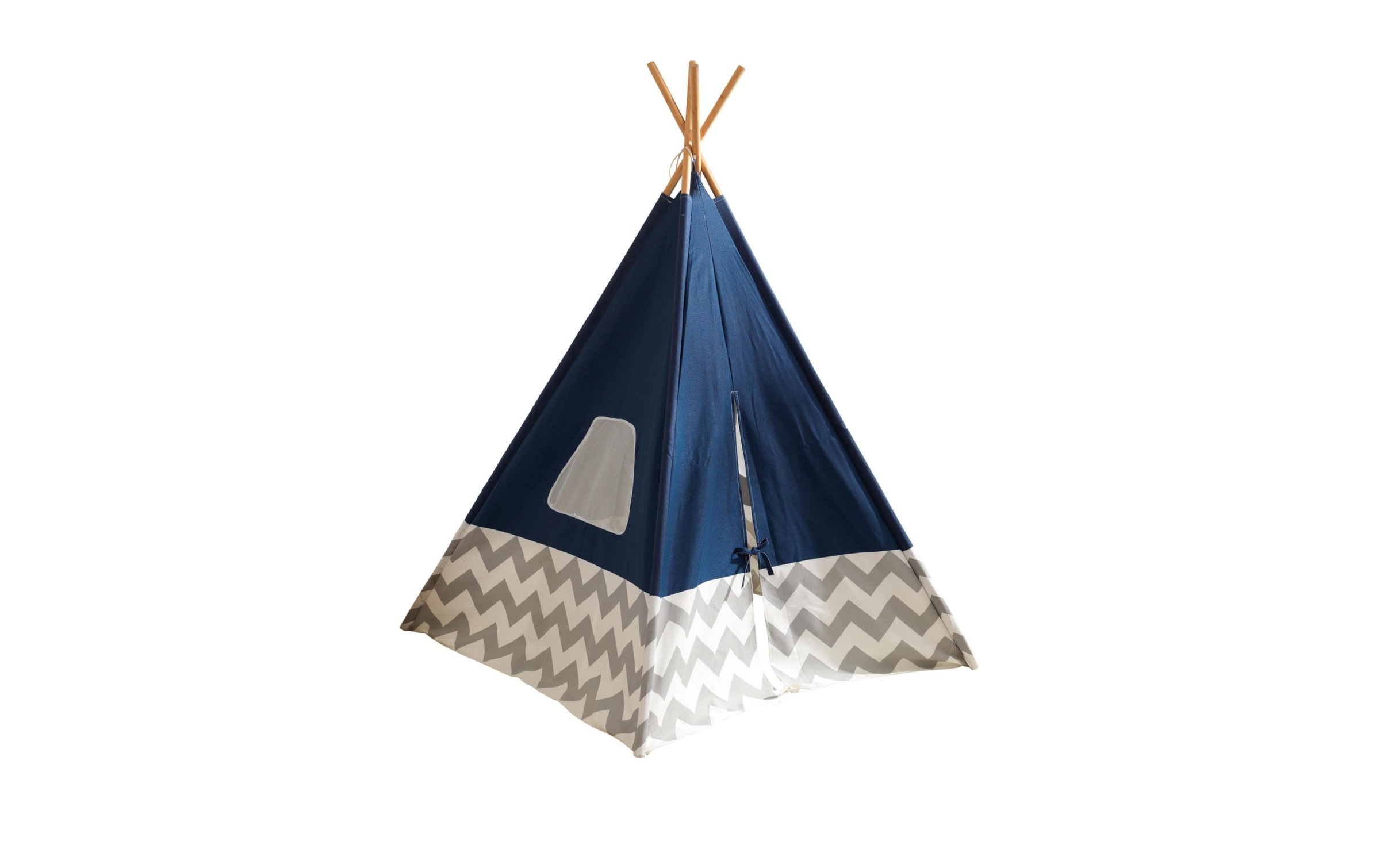 Image of KidKraft® Spielzelt »Spielzelt Deluxe Tipi Dunkelblau« bei Ackermann Versand Schweiz