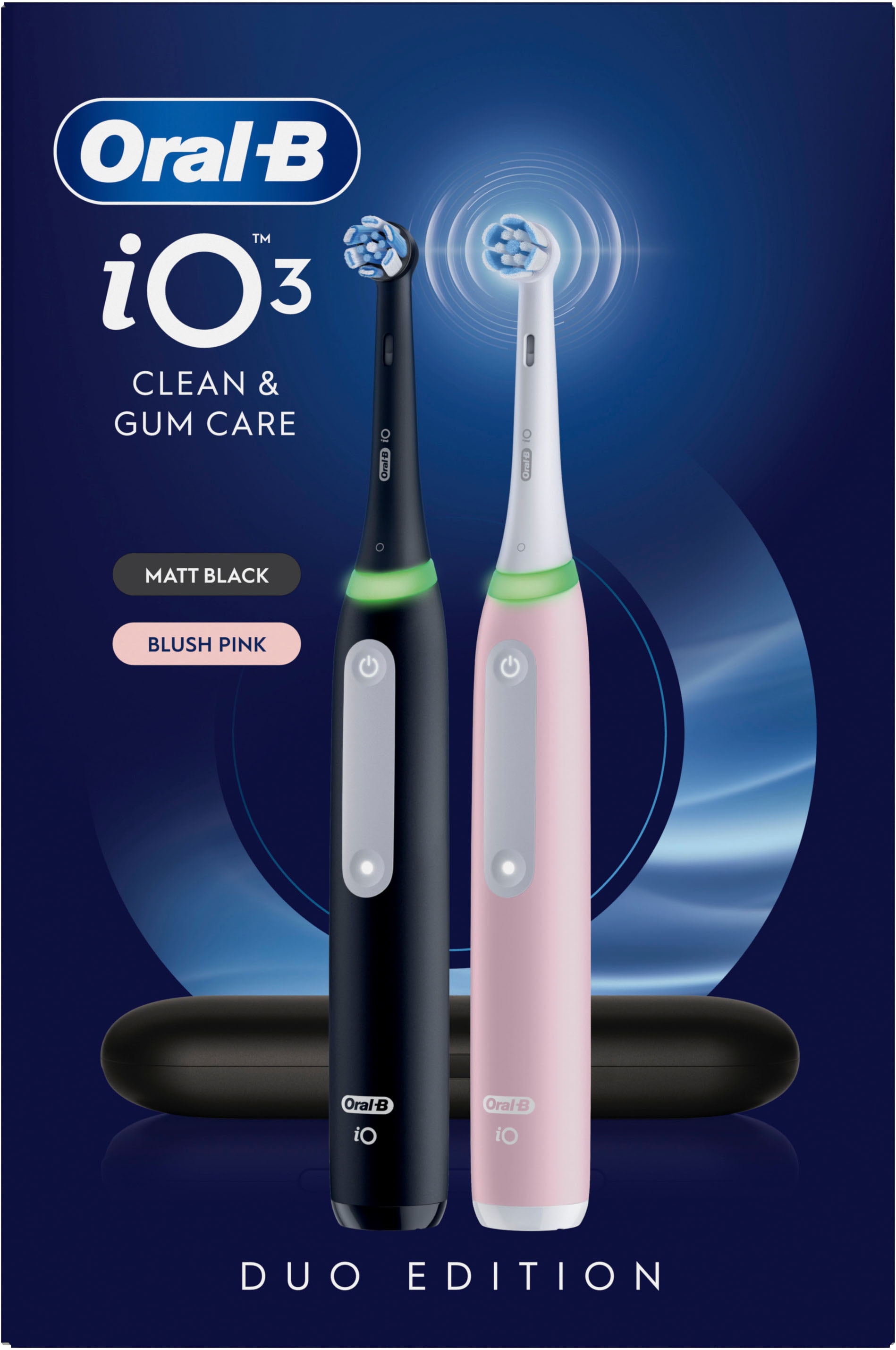 Oral-B »iO Series 3 Doppelpack« 2 cuis Aufsteckbürsten Technologie magnétique