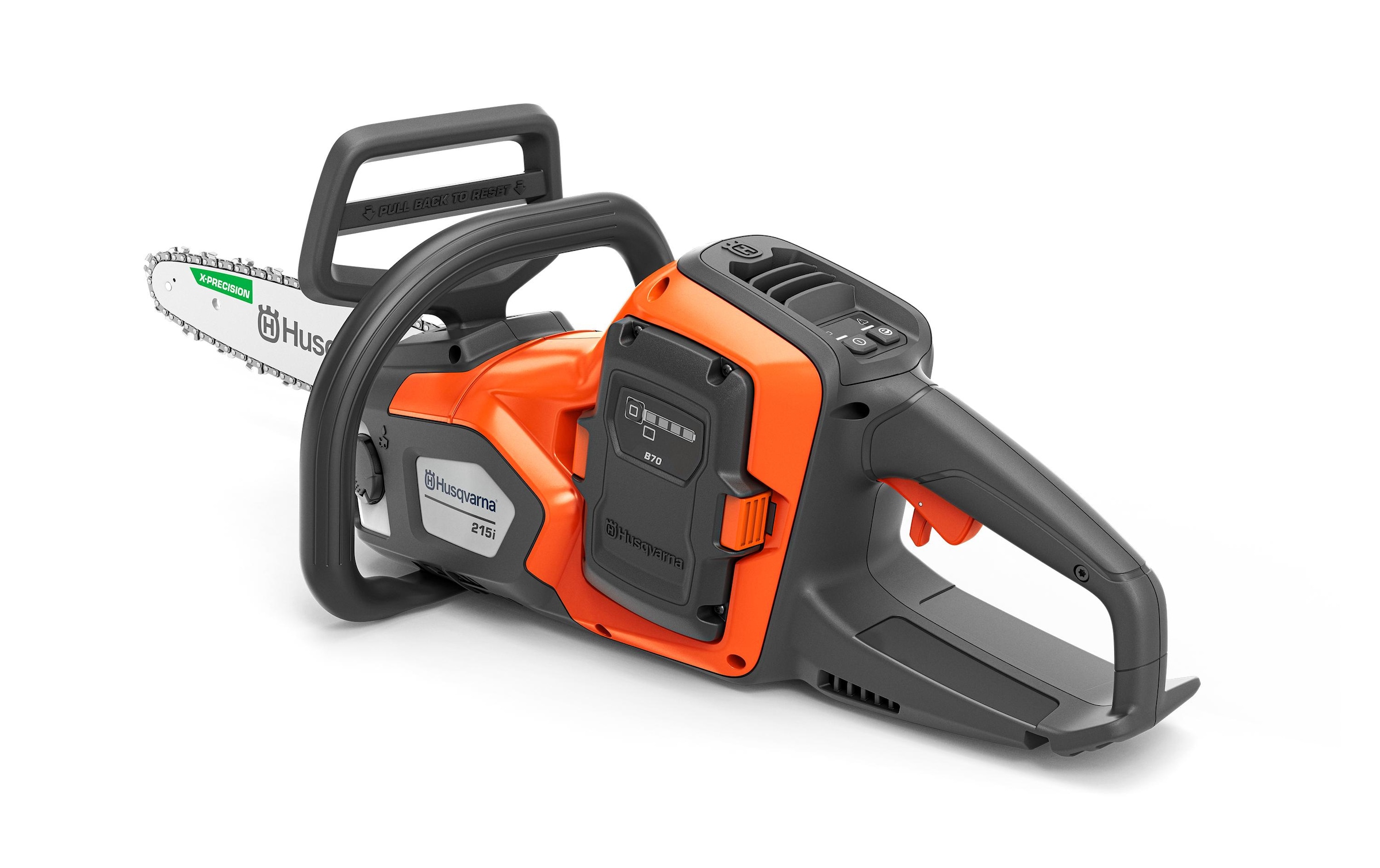 Husqvarna Akku-Kettensäge »215i mit Akku und Ladegerät« Leistungsstarke, kabellose Motorsäge für präzises Schneiden