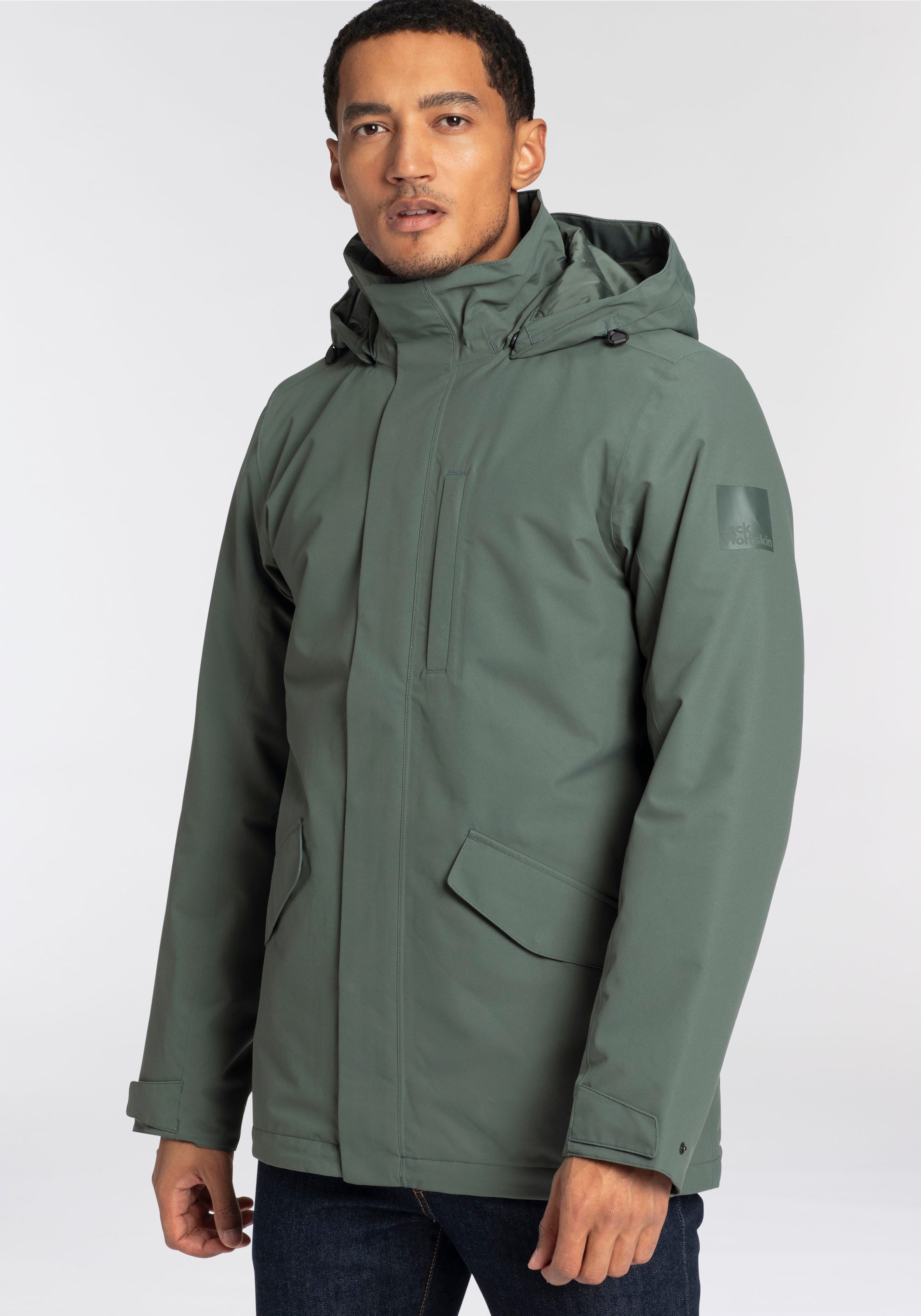 Jack Wolfskin Funktionsjacke »NORTH COAST«, mit Kapuze