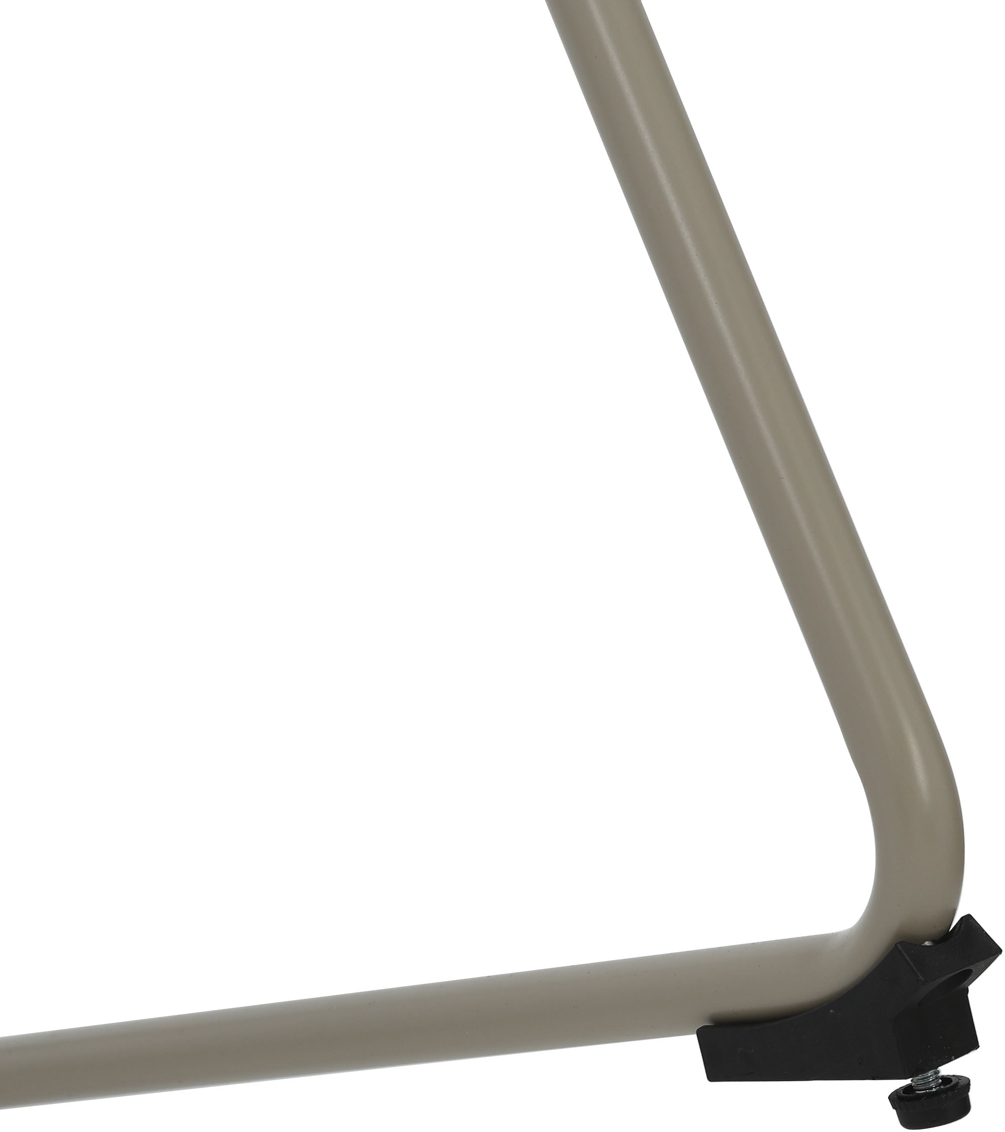 GOODproduct Chaise de salle à manger »Genna« (Ensemble) 2 cuispflegeleichter Webstoff Bezug, edles Metallgestell, Sitzhöhe 47 cm