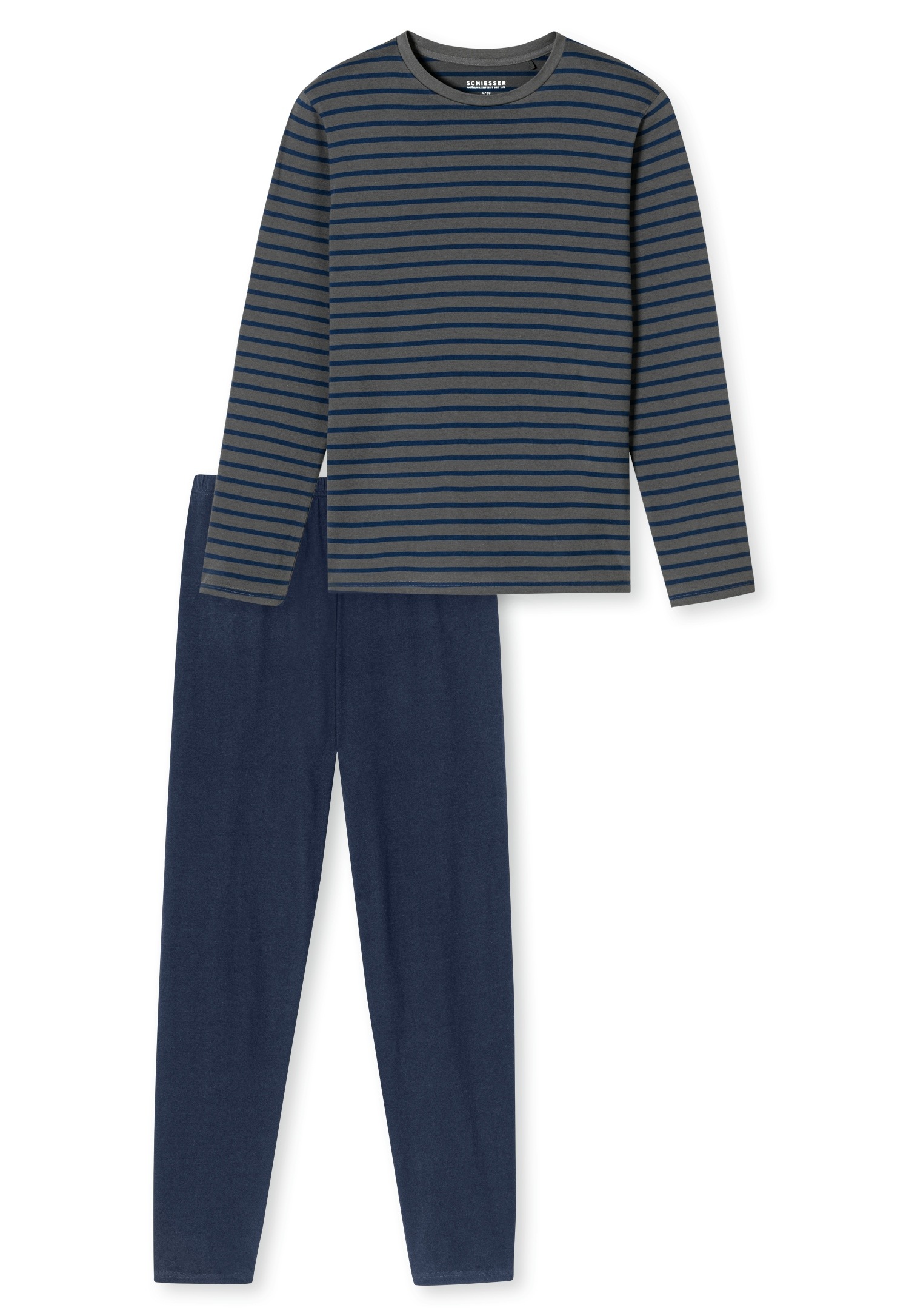 Schiesser Schlafanzug »"Casual Essentials"«, (2 tlg.), mit Streifen