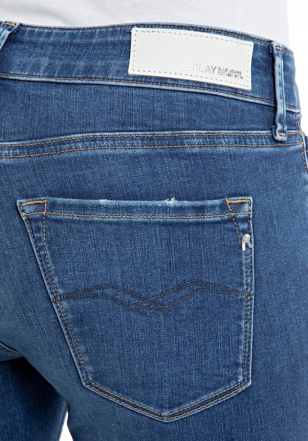 Replay 5-Pocket-Jeans »NEW LUZ«, in Ankle-Länge