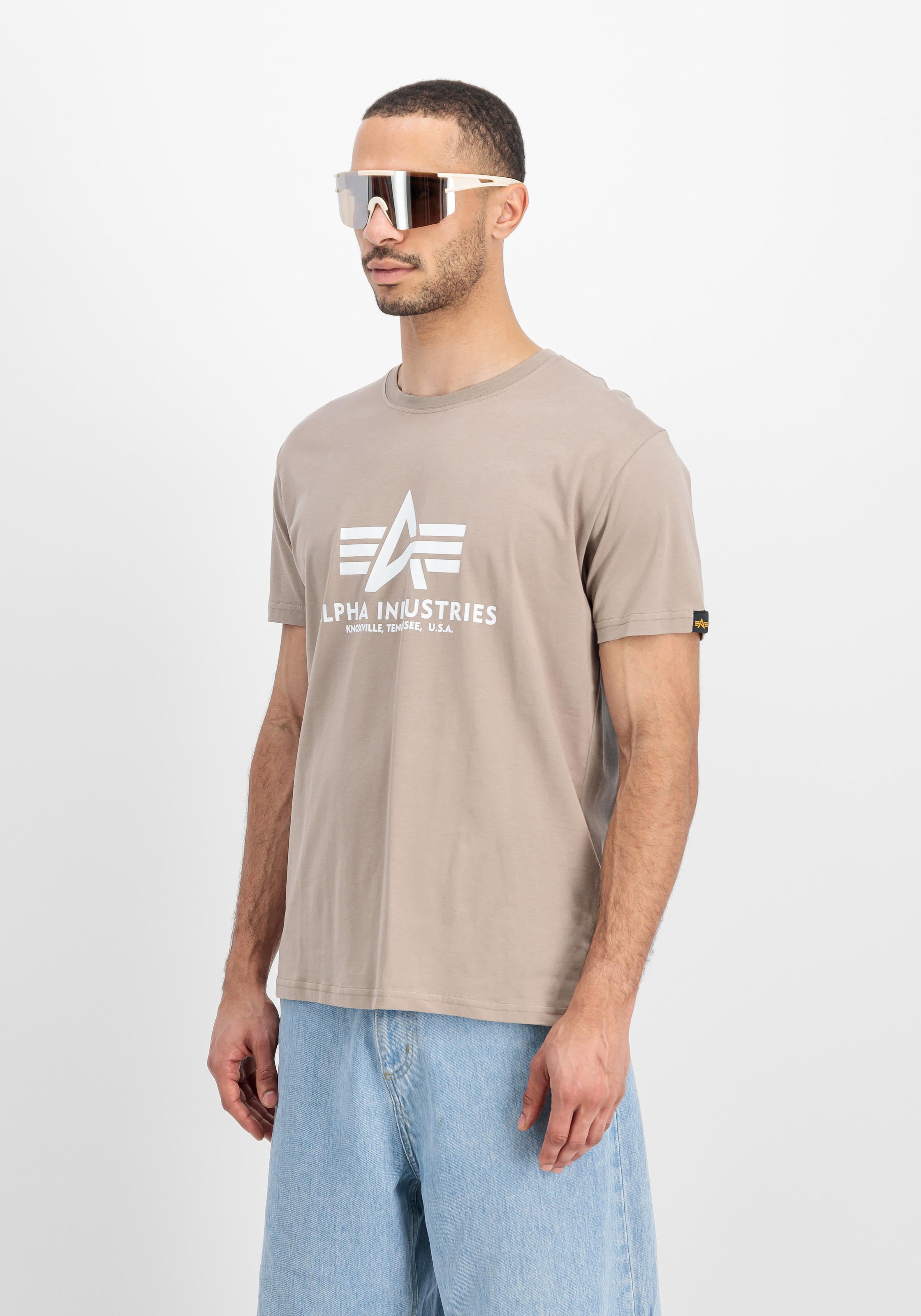 Alpha Industries T-shirt »Basic T-Shirt« Baumwolle, regular fit