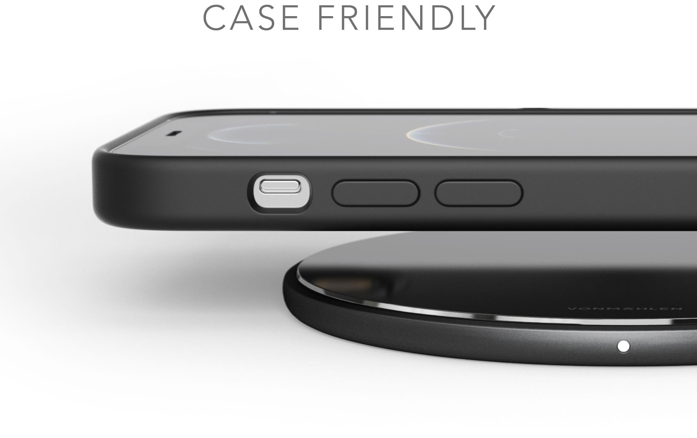 VONMÄHLEN Wireless Charger »Aura Black«