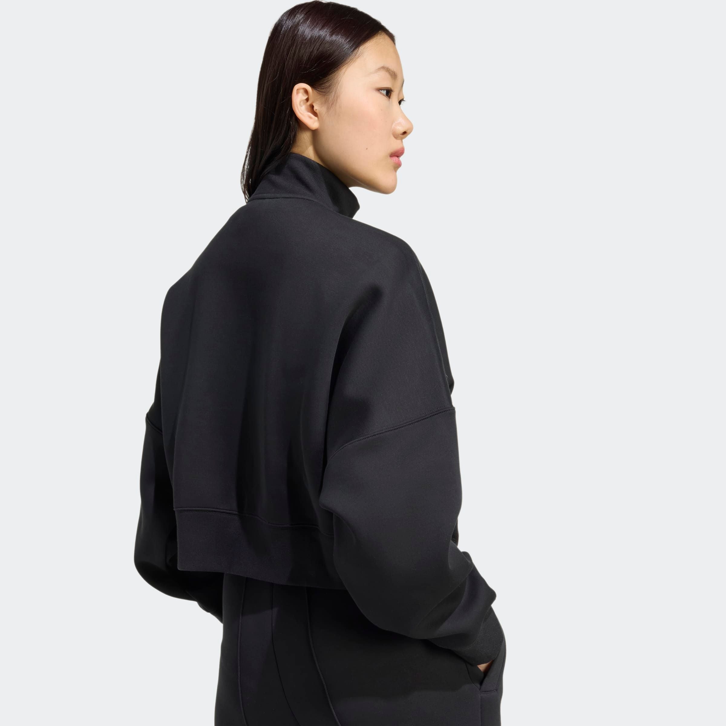 adidas Originals Sweatjacke »OFF PLACED 3-STREIFEN ZIP UP« mit Reissverschluss, mit glatter Materialstruktur