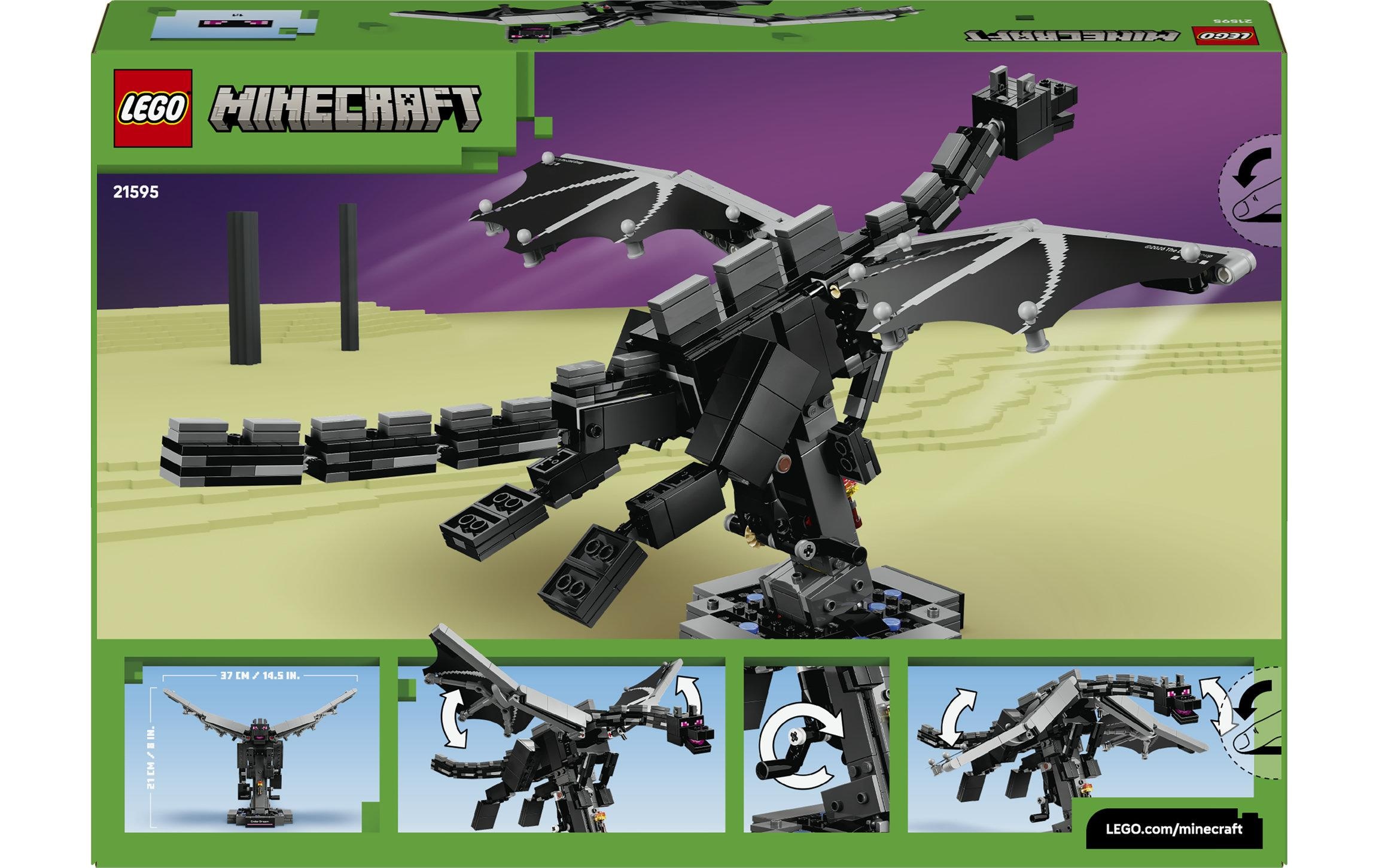 LEGO® Konstruktionsspielsteine »Der Enderdrache (21595), LEGO Minecraft« Made in Europe