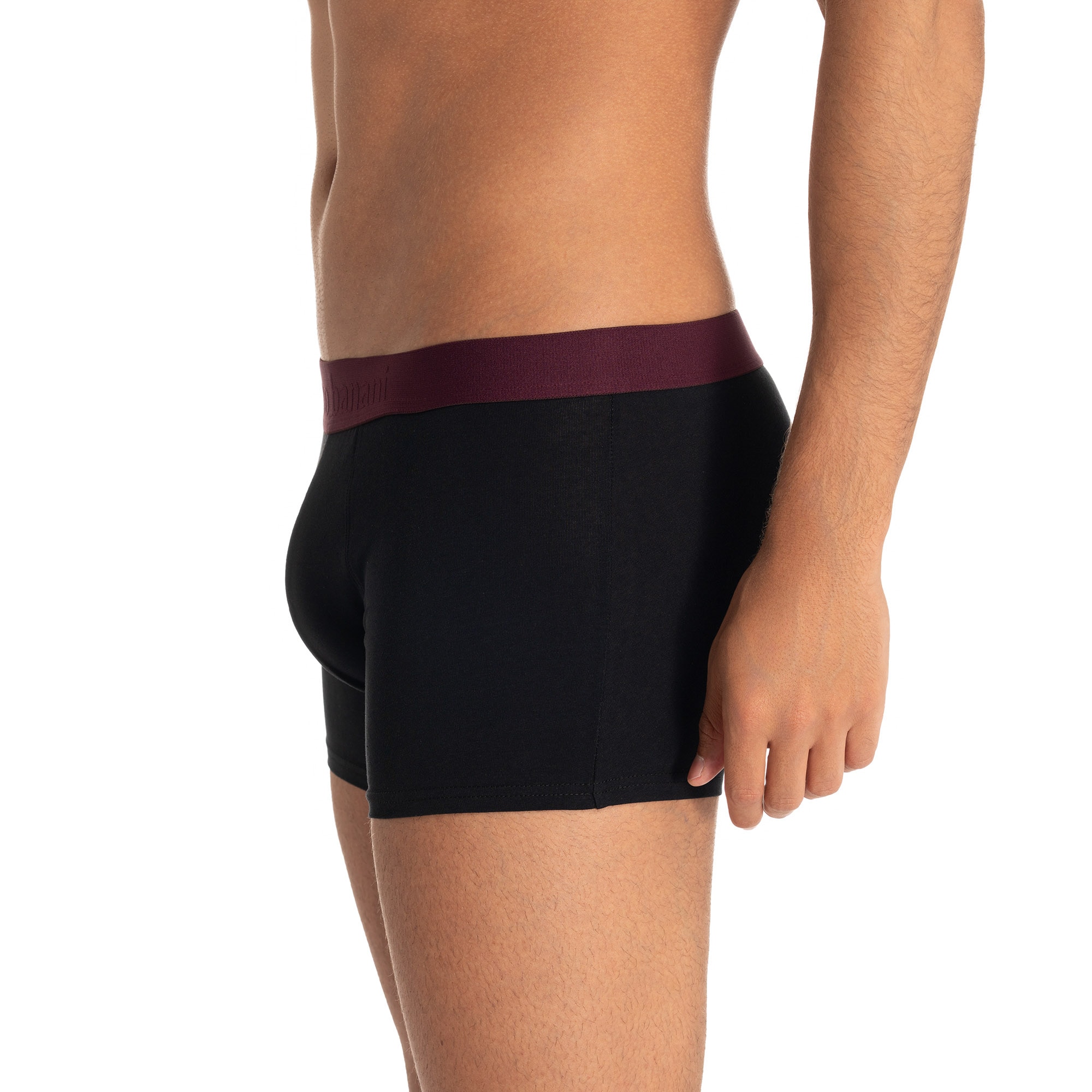 Bruno Banani Boxer »Flowing« 2er Pack,  mit kontrastreichem Logobund