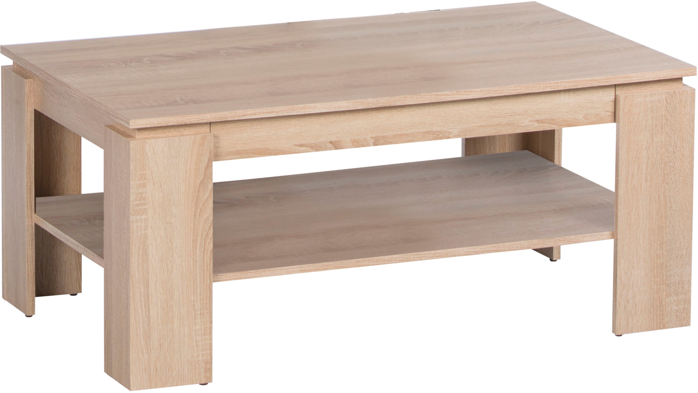 Image of Stolkom Couchtisch "Harrison mit Schublade, Tisch im Old Style Dekor, BxHxT 100x44x60 cm" Couchtisch, Wohnzimmertisch, OTTOs Choice, 1 Schubkasten, 1 Ablageboden, Old Style Dekor
