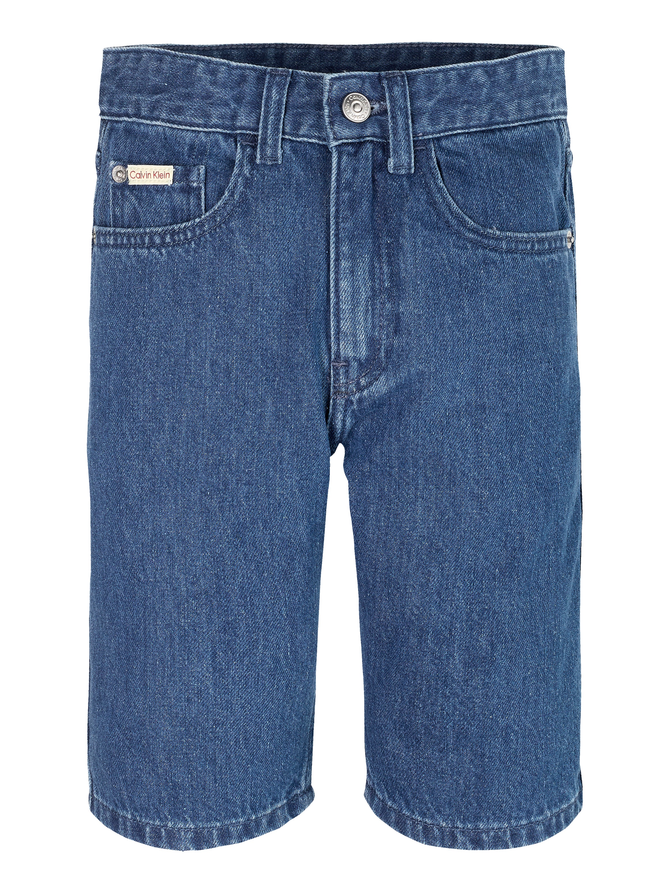 Calvin Klein Jeans Shorts »VIBRANT BLUE RLXD DENIM SHORTS«, in blauer Waschung