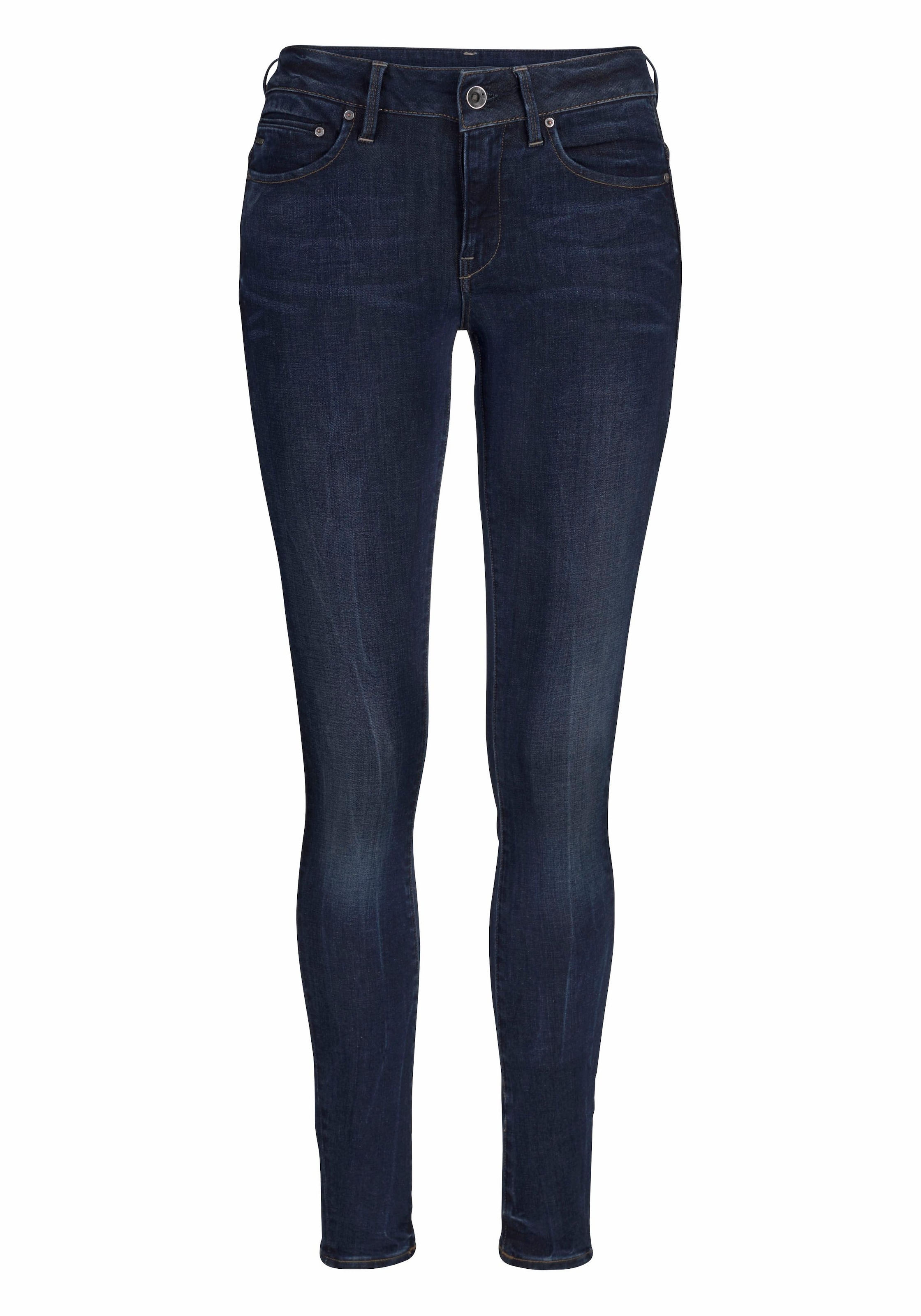 G-Star RAW Skinny-fit-Jeans »Midge Zip Skinny«, mit Reissverschluss-Taschen hinten