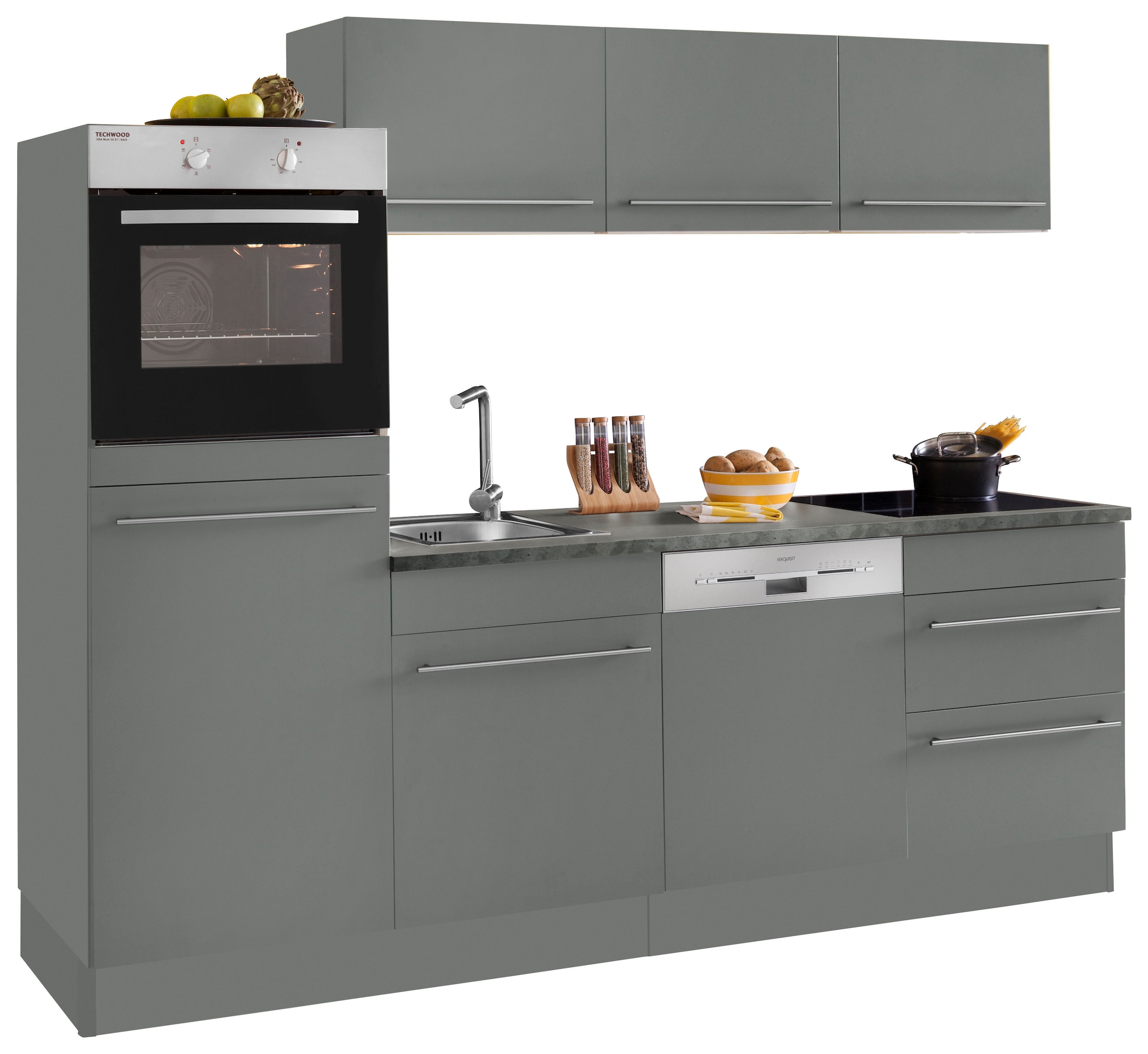 OPTIFIT Küche »Bern«, Breite 240 der wählbar cm, Arbeitsplatte E-Geräte, Stärke ohne günstig kaufen
