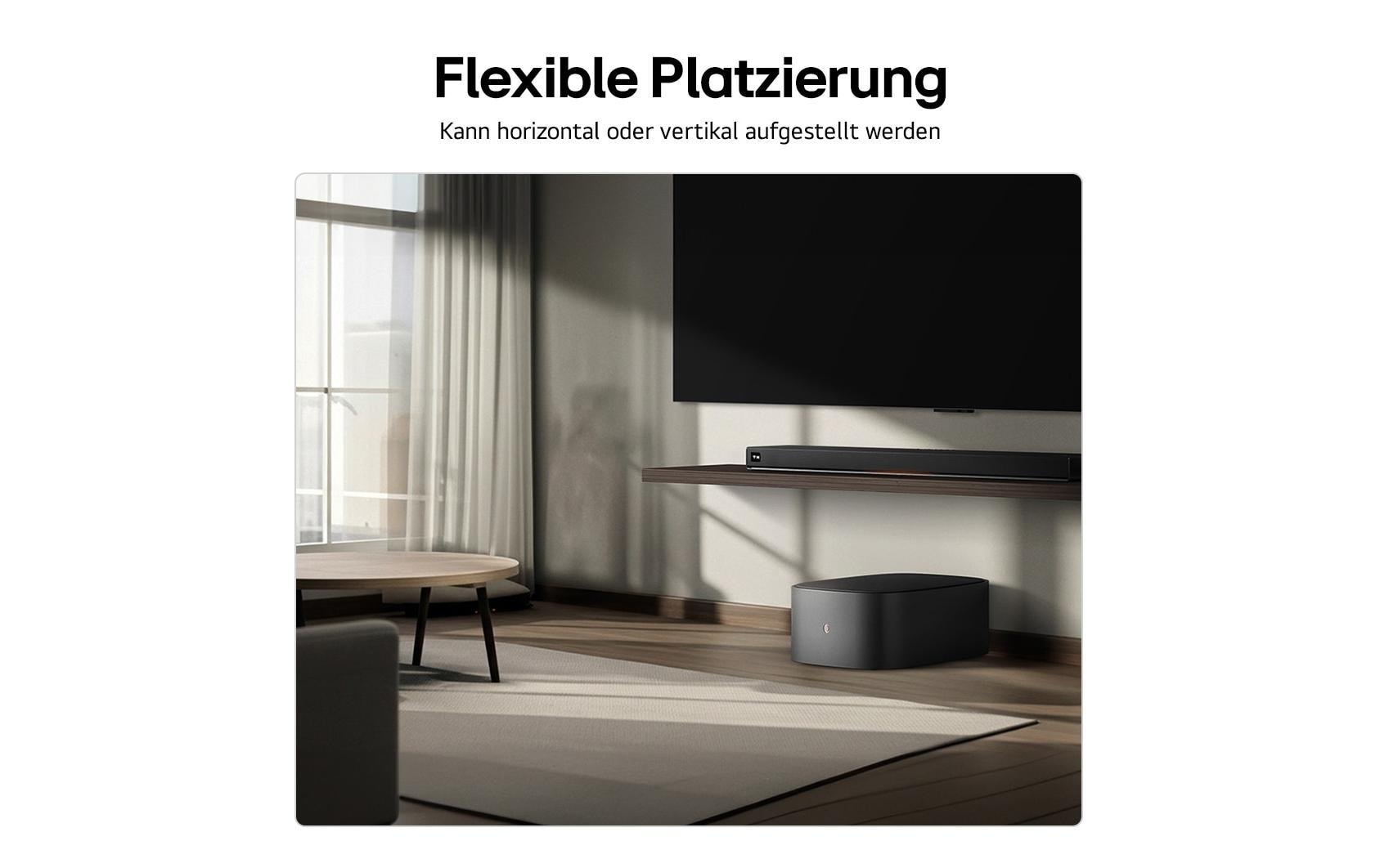 LG Barre de son »Sound Suite M5« 11.1.4 ( effets d’éclairage 60 W) Compatible avec la technologie Dolby Atmos FlexConnect