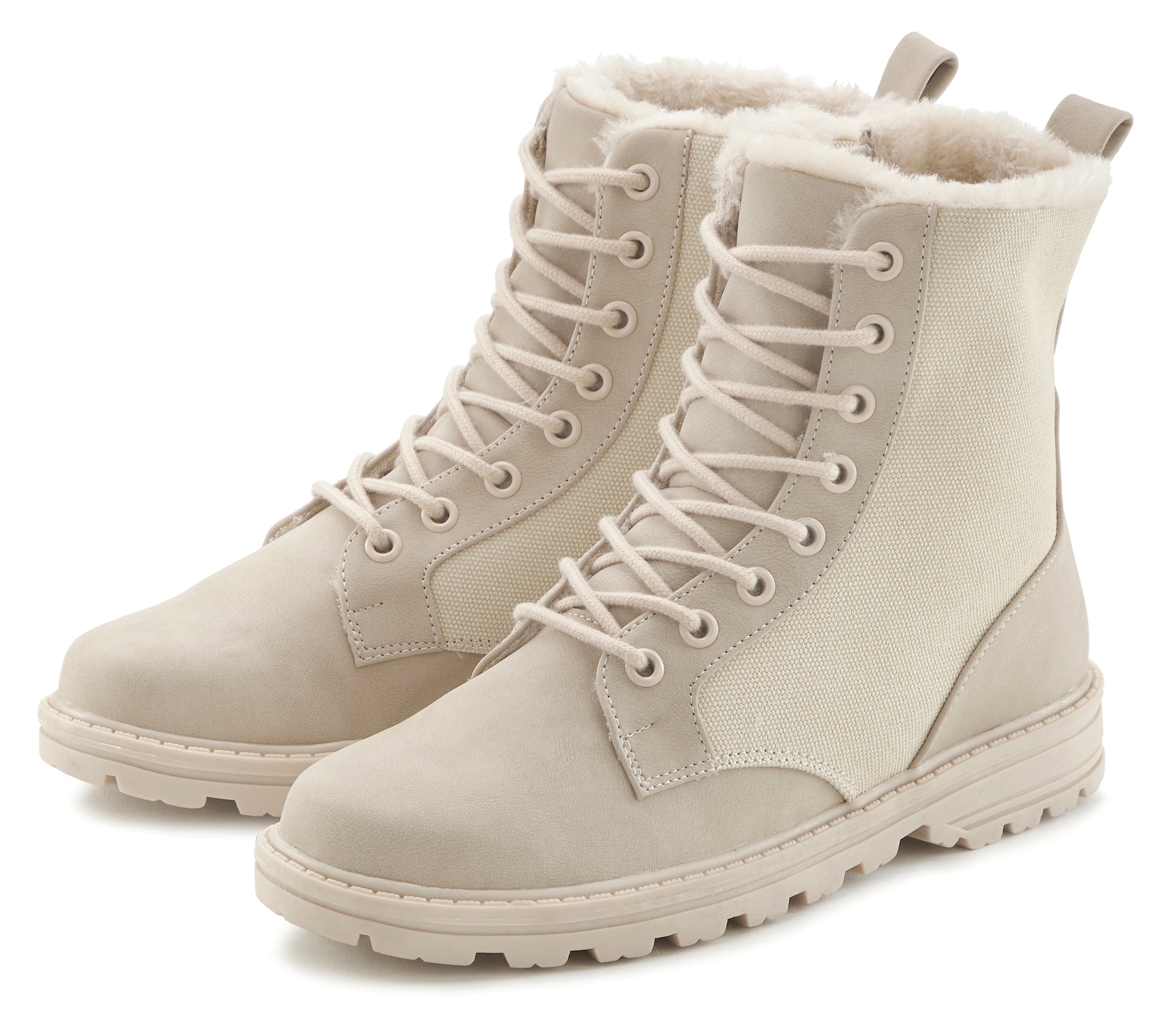 Image of Vivance Stiefelette "Stiefel, Boots" mit Warmfutter VEGAN