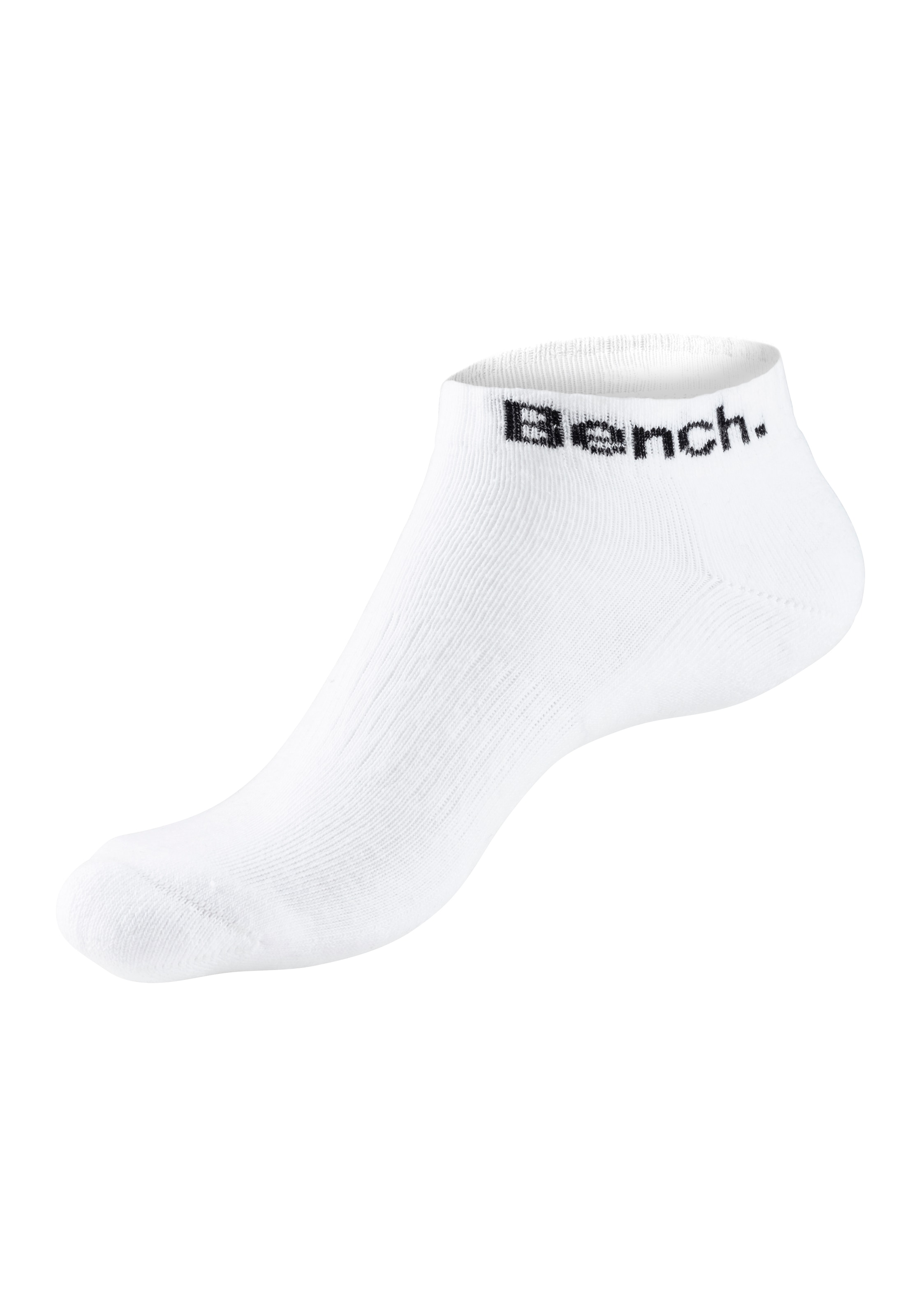 Bench. Sportsocken, (Set, 12 Paar), Tennis Kurzsocken mit Halbfussfrottee